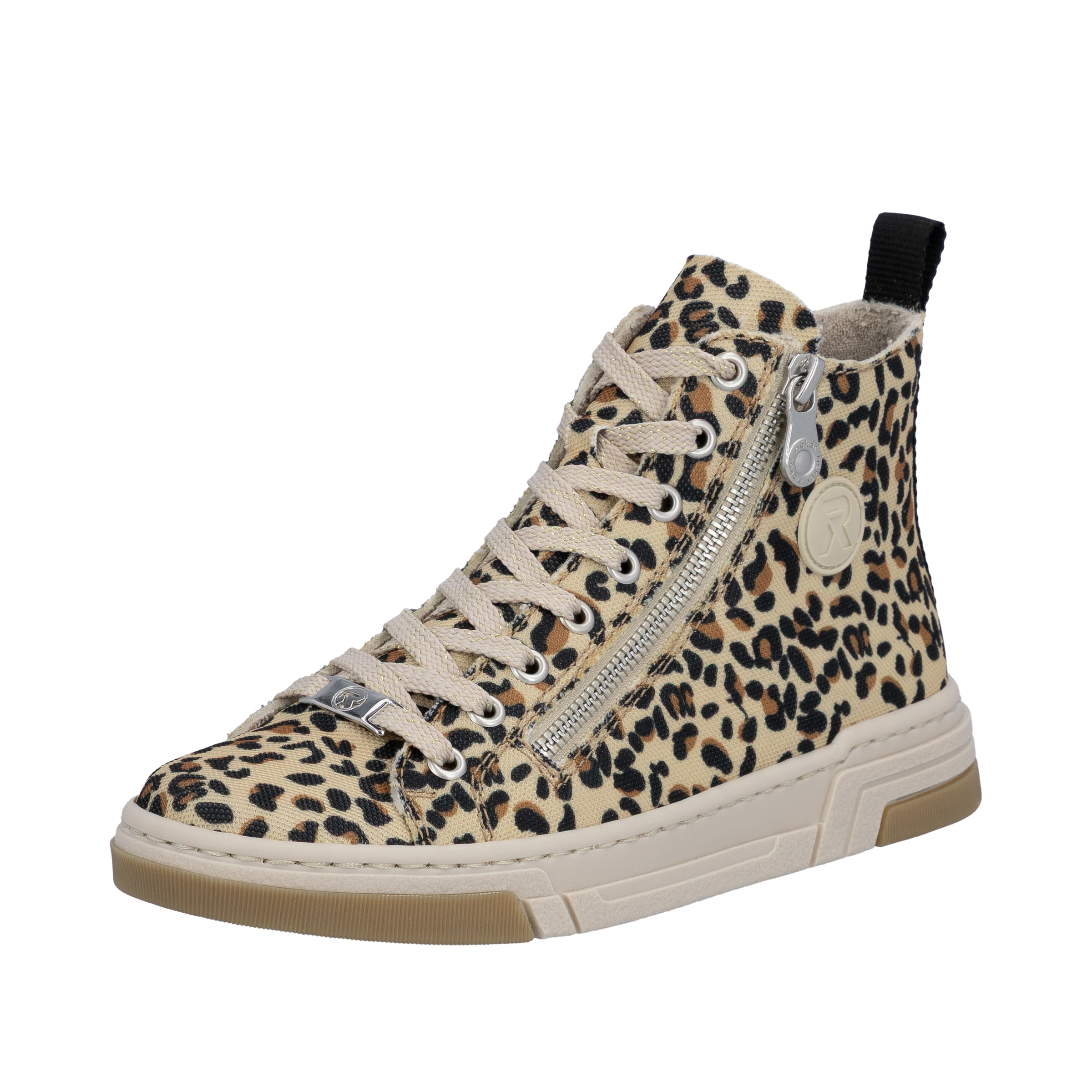 Rieker Schnürboots High Top Sneaker, trendy Stiefelette mit seitlichem Reiß günstig online kaufen