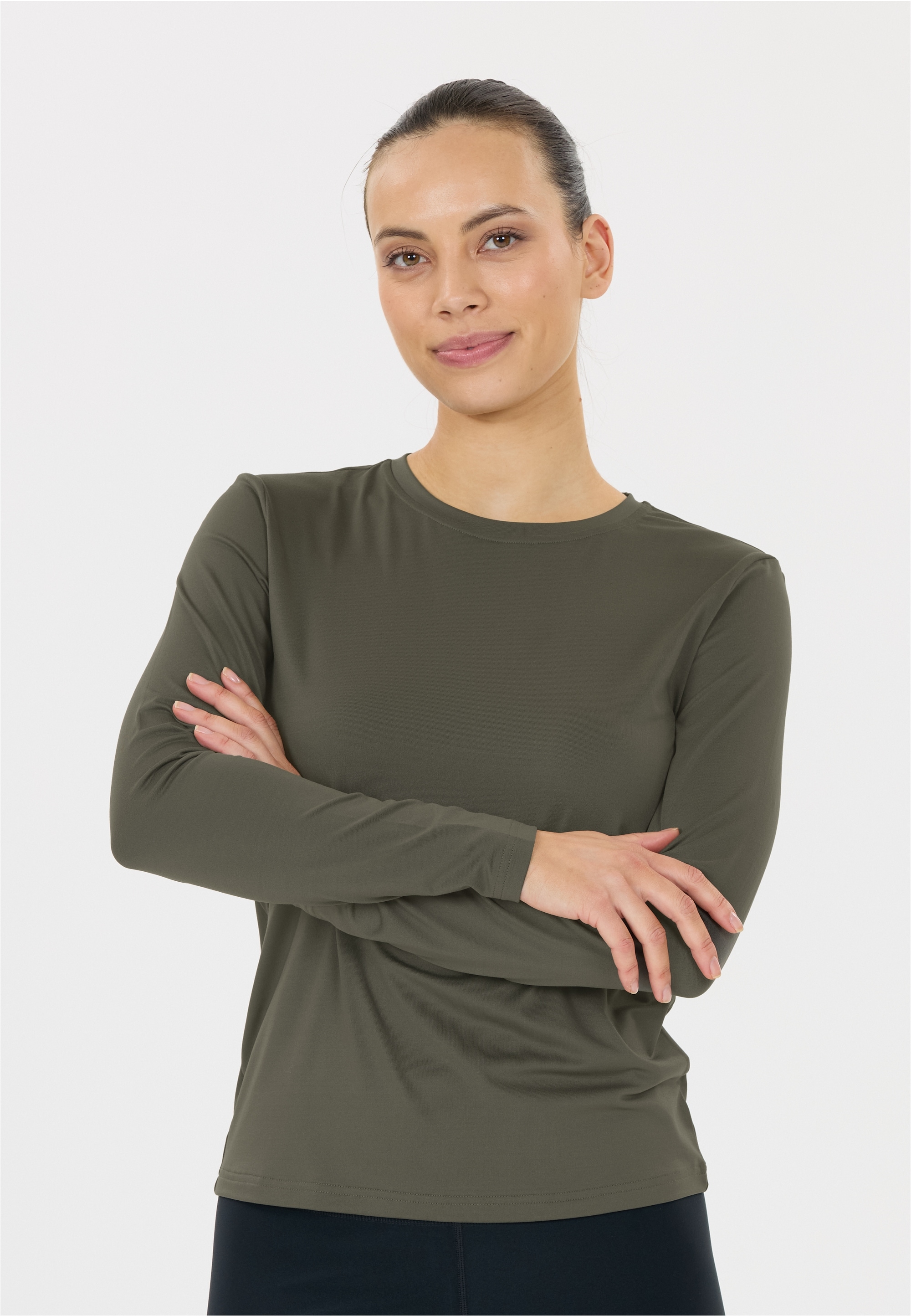 ATHLECIA Langarmshirt "Almi", mit feuchtigkeitsregulierender Funktion günstig online kaufen