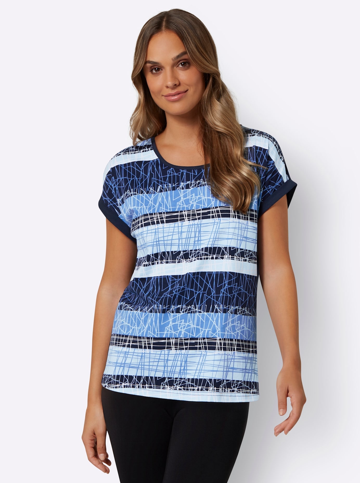 Classic Basics Rundhalsshirt »Kurzarm-Shirt«, (1 tlg.)