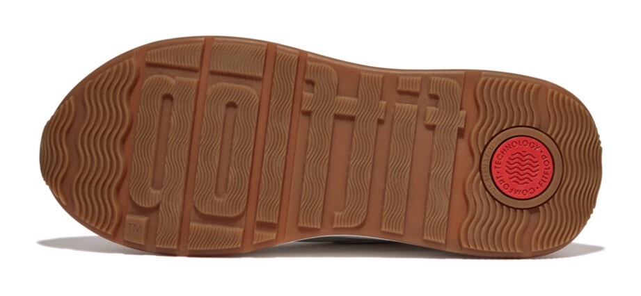 Fitflop Keilsneaker »F-Mode«, Freizeitschuh, Halbschuh, Schnürschuh