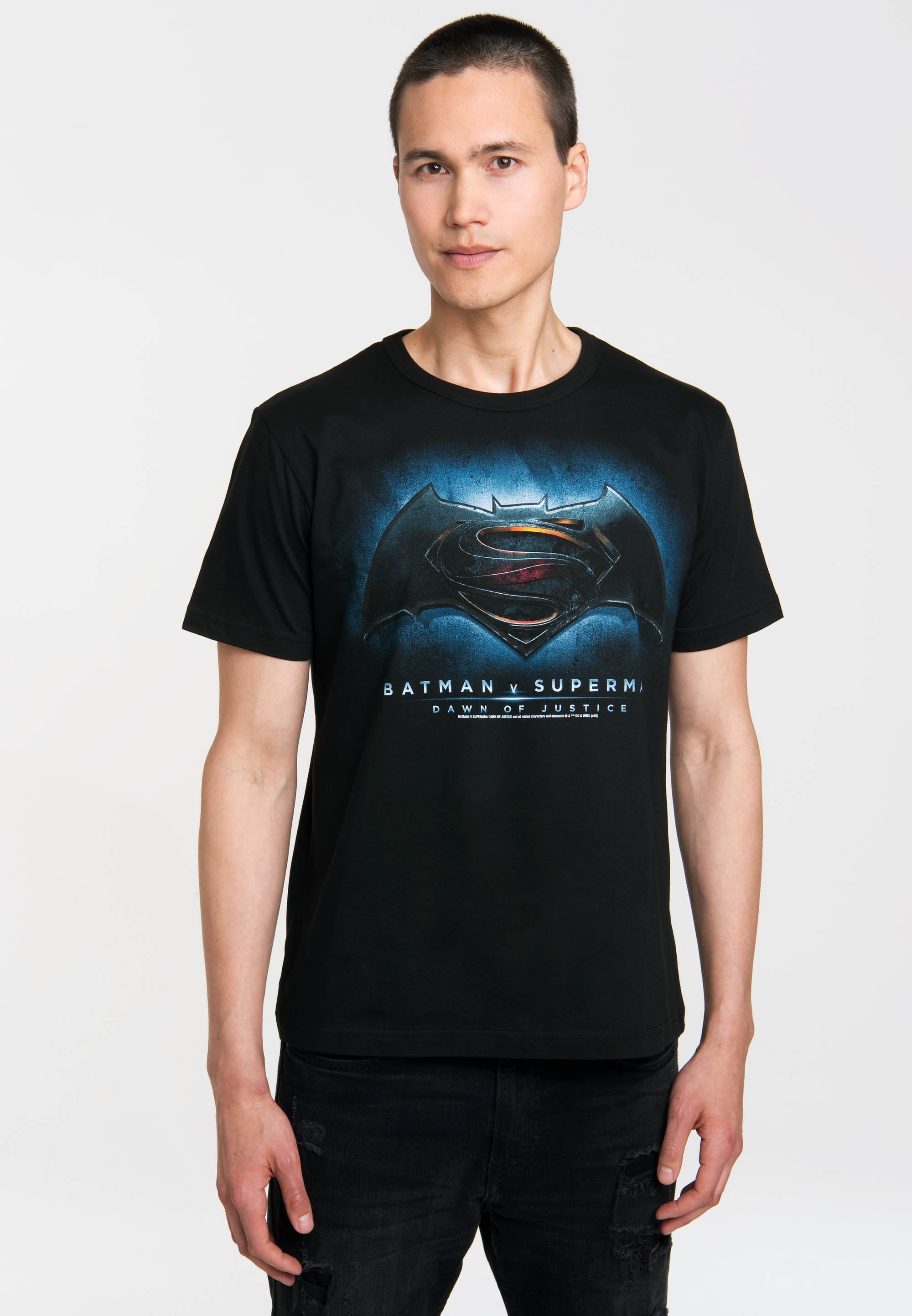 T-Shirt »Batman v Superman - Dawn of Justice«, mit coolem Frontdruck