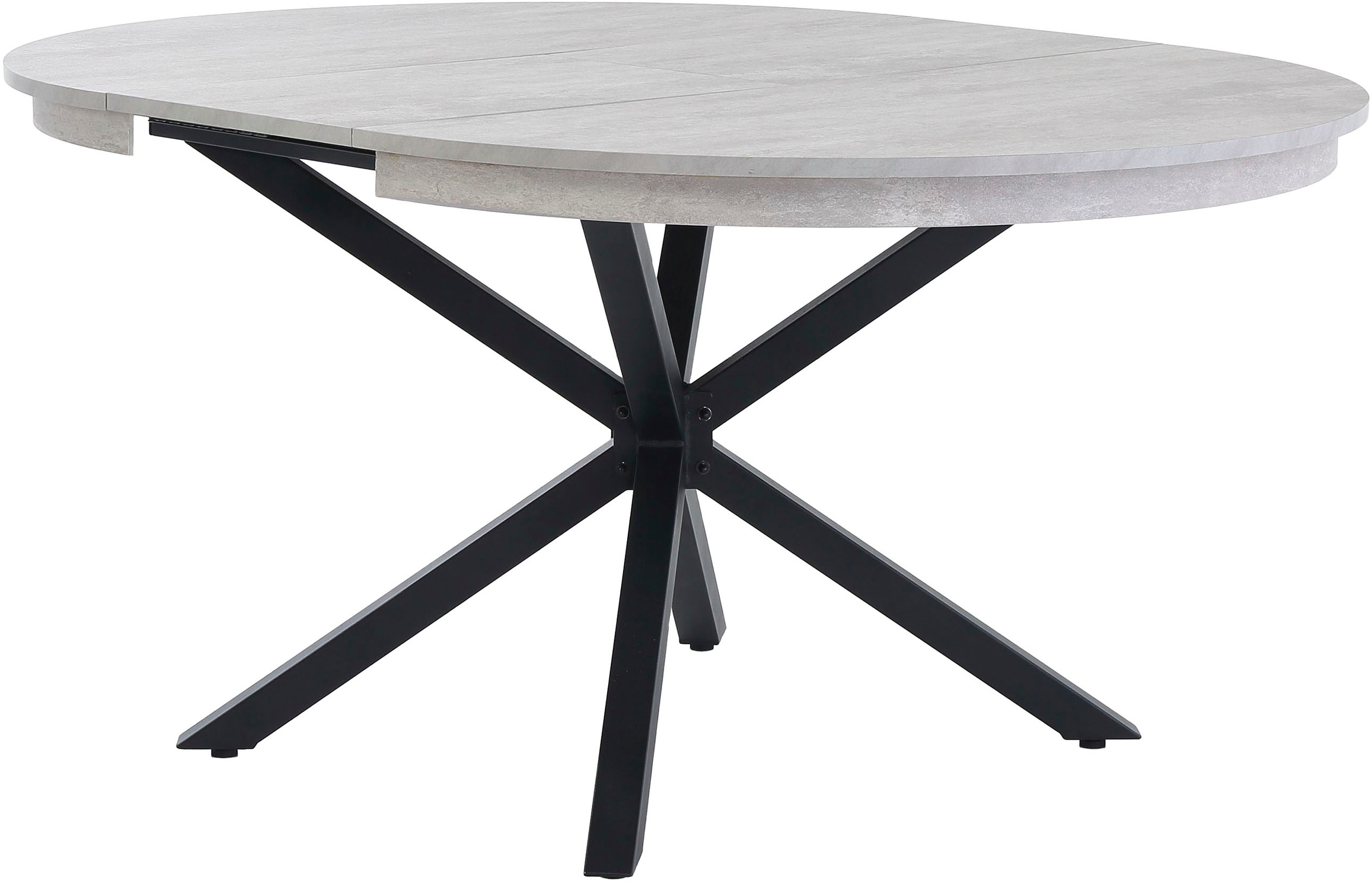 Jockenhöfer Gruppe Esstisch "Olbia", rund, ausziehbar (120-160cm), platzspa günstig online kaufen
