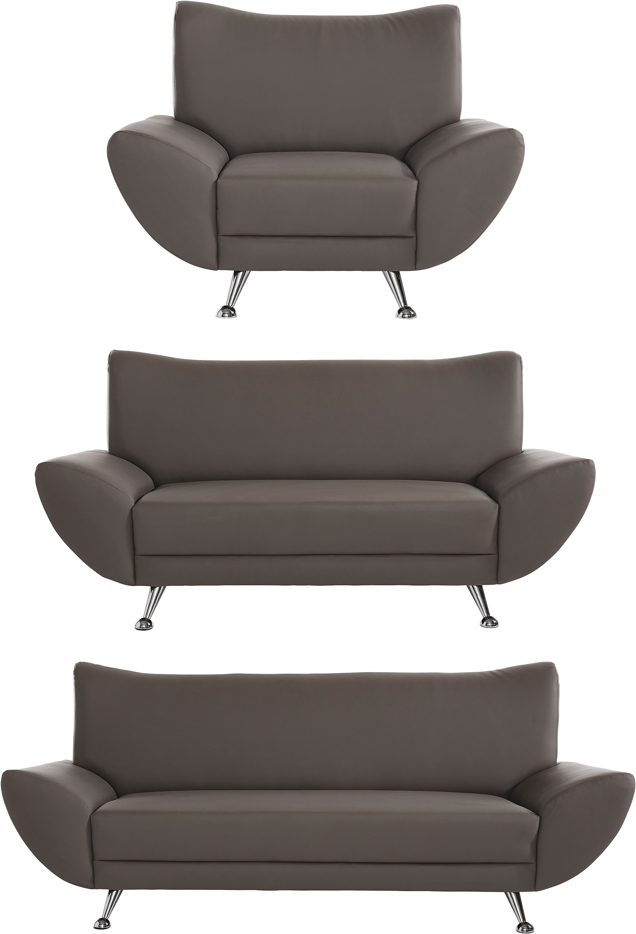 INOSIGN Polstergarnitur "Saltare elegant und komfortabel, OTTOs Choice, 3-2 günstig online kaufen