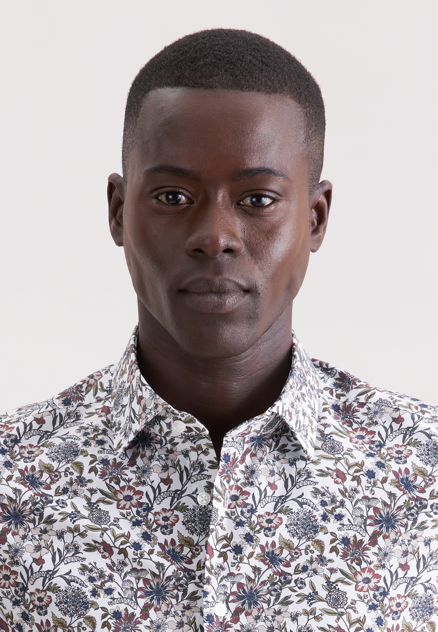 seidensticker Businesshemd »Schwarze Rose« Slim 1/1 Kentkragen Druck