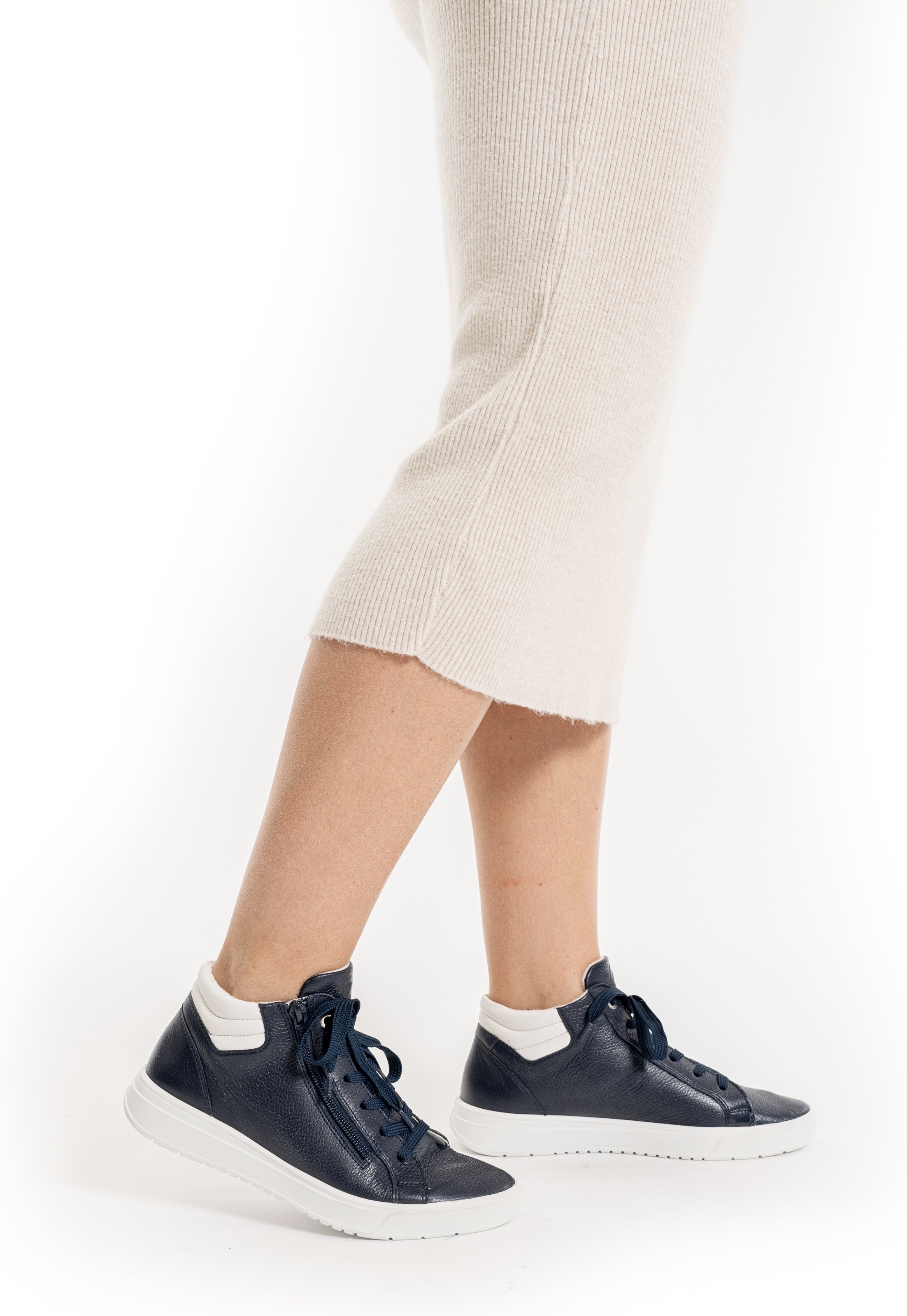 Thumbnail - Ara Sneaker "ROM", High Top Sneaker, Schnürboots in Weite G (= weit)