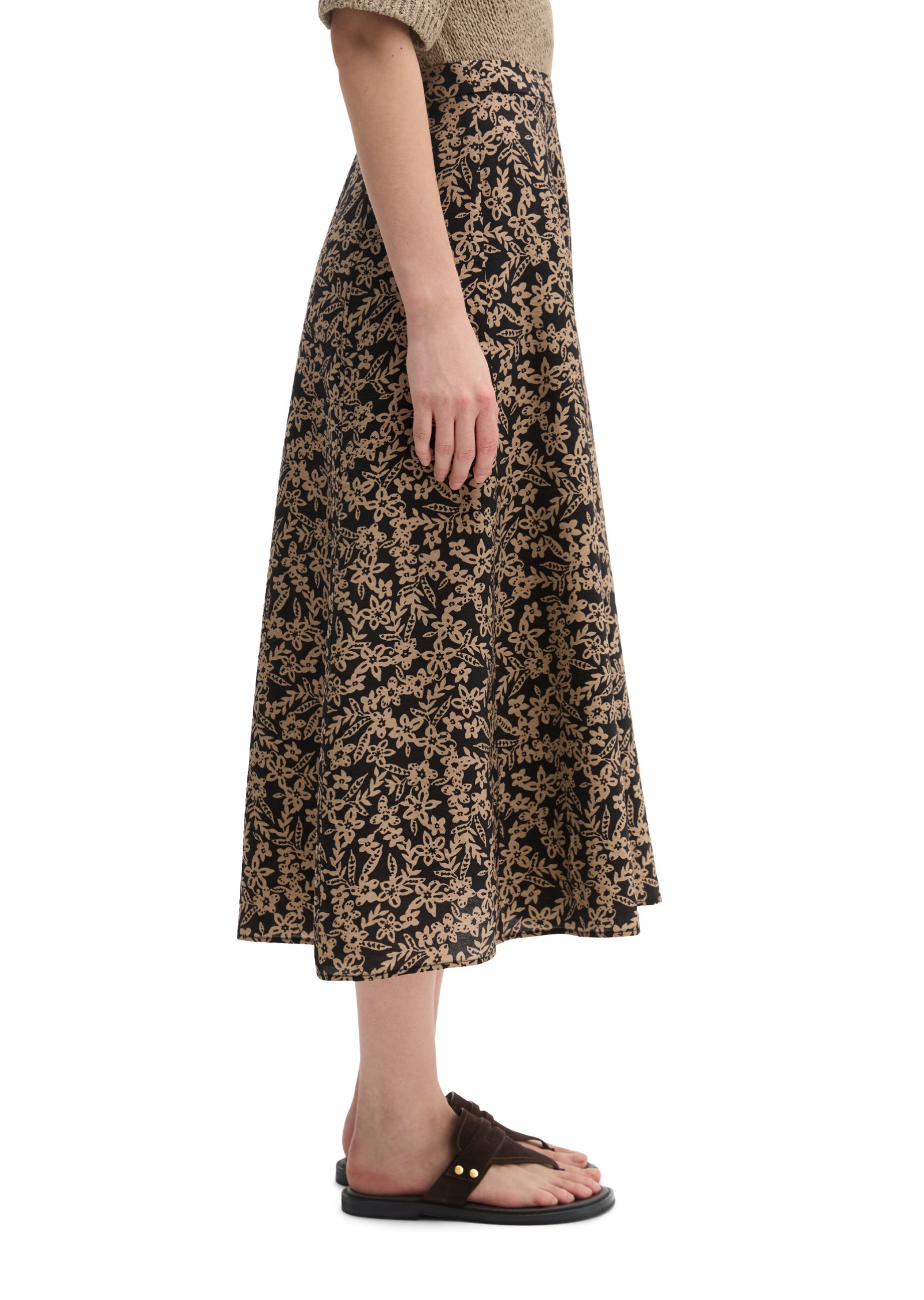 Marc OPolo Webrock "aus glänzendem Viskose-Mix" günstig online kaufen