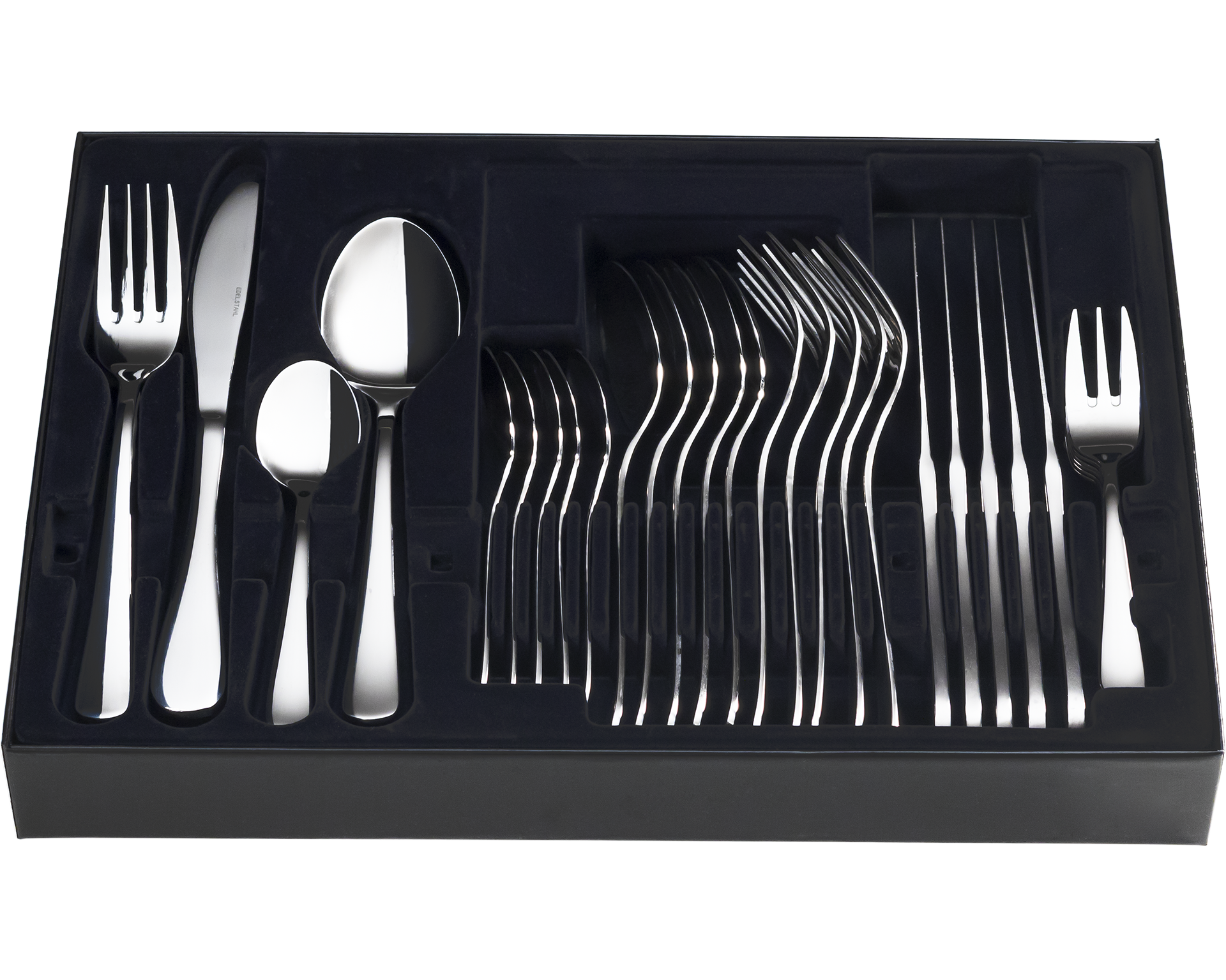 KING Besteck-Set »»Oslo«« 2,5 mm, Edelstahl 18/10, inkl. Besteck-Etui, für 6 Personen