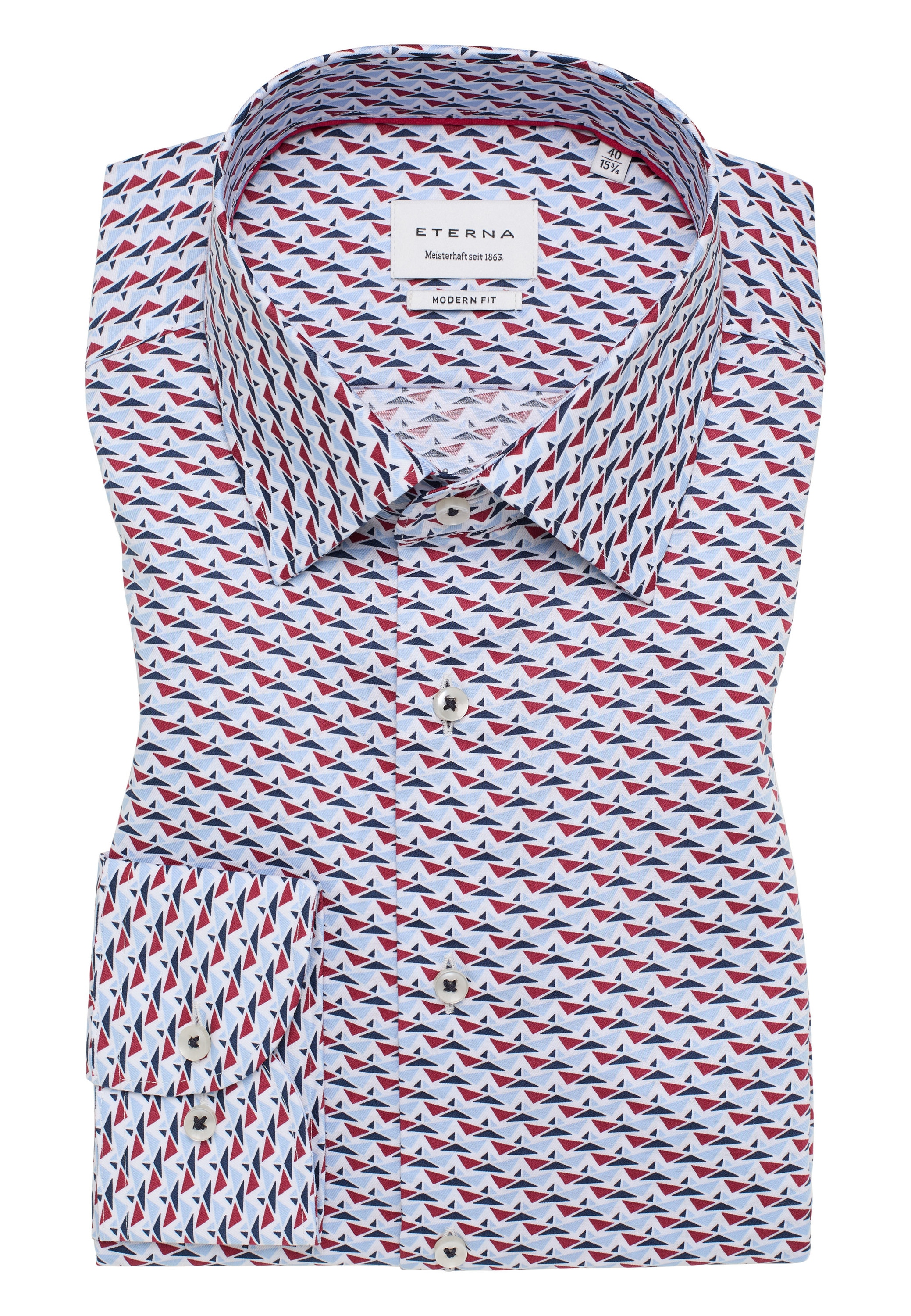 Eterna Langarmhemd »MODERN FIT« NON IRON (bügelfrei)