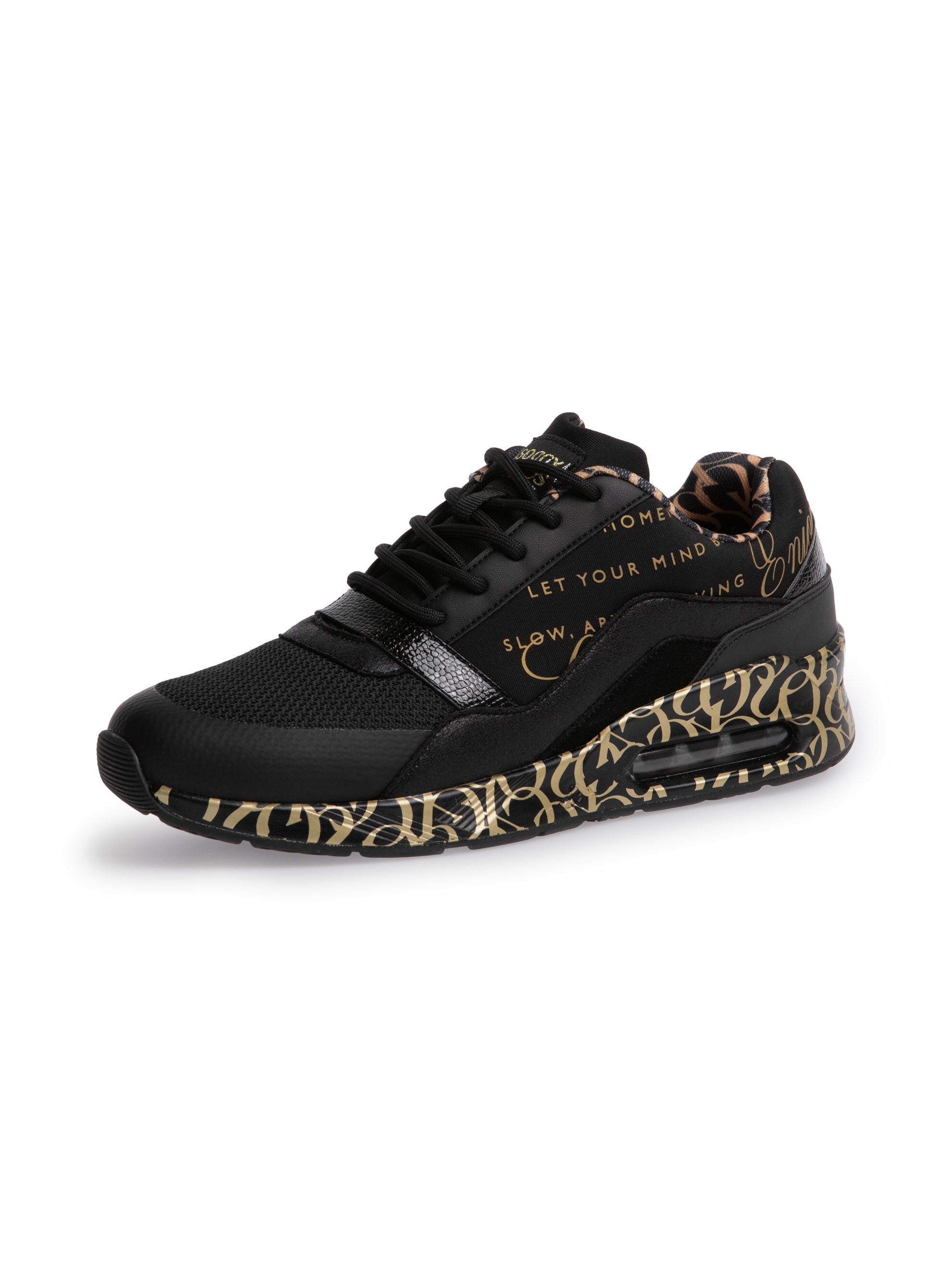 SOCCX Sneaker  mit Glitter-Elementen