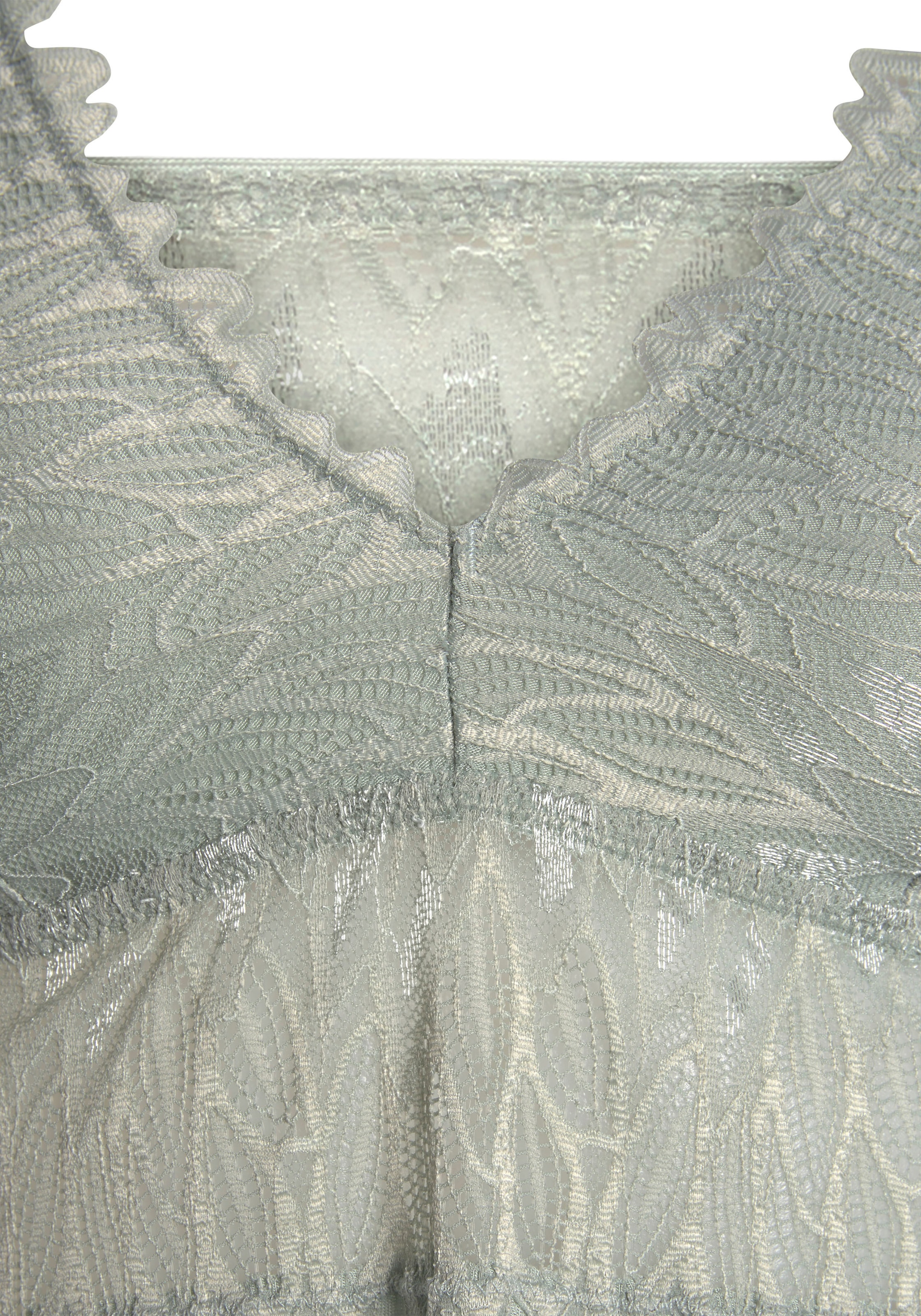 LASCANA Spitzentop, mit Spitzendetails