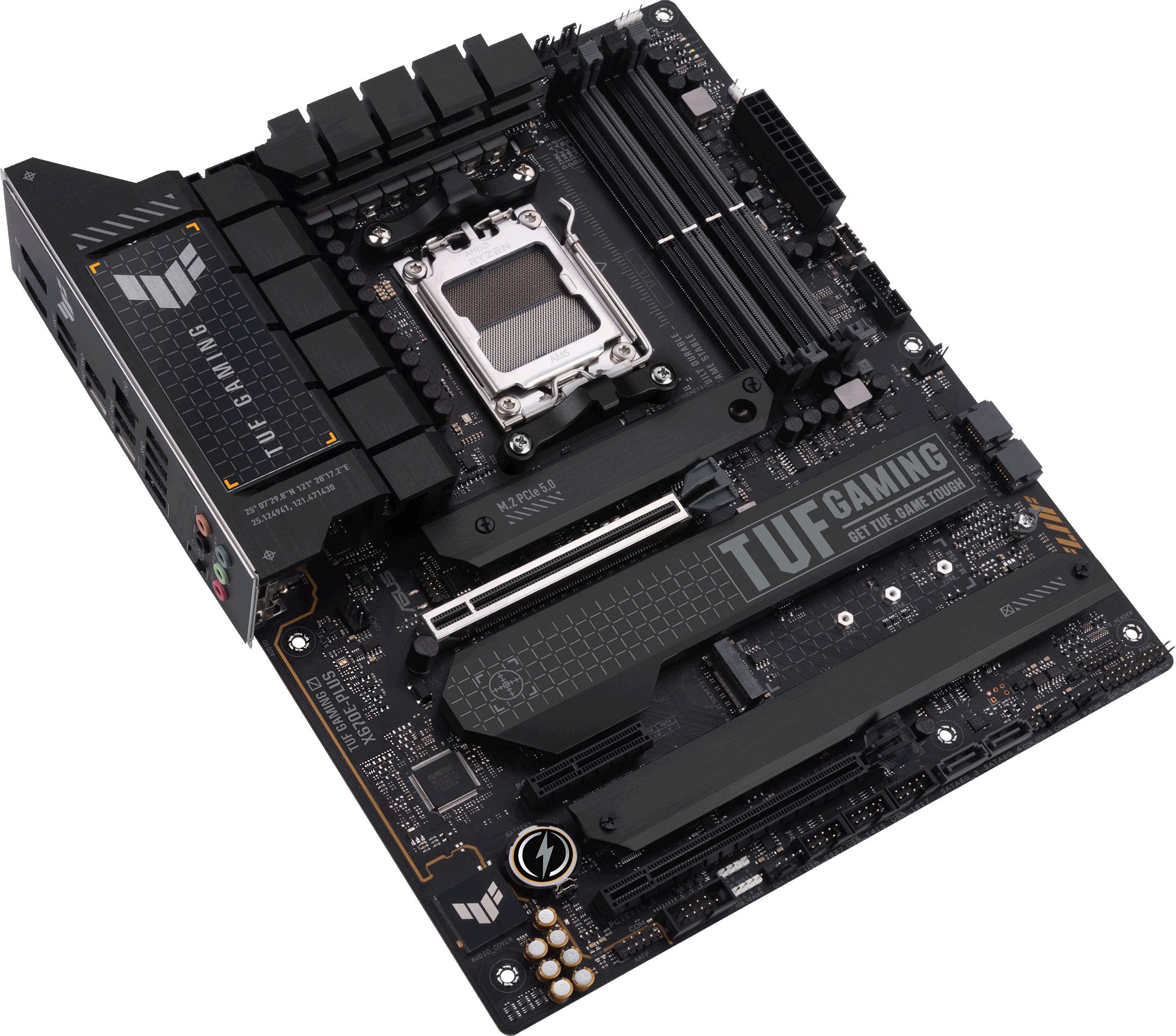Asus Mainboard »TUF GAMING X670E-PLUS«, Ryzen 7000, ATX, PCIe 5.0, DDR5-Speicher, 4x M.2, USB 3.2 Gen
