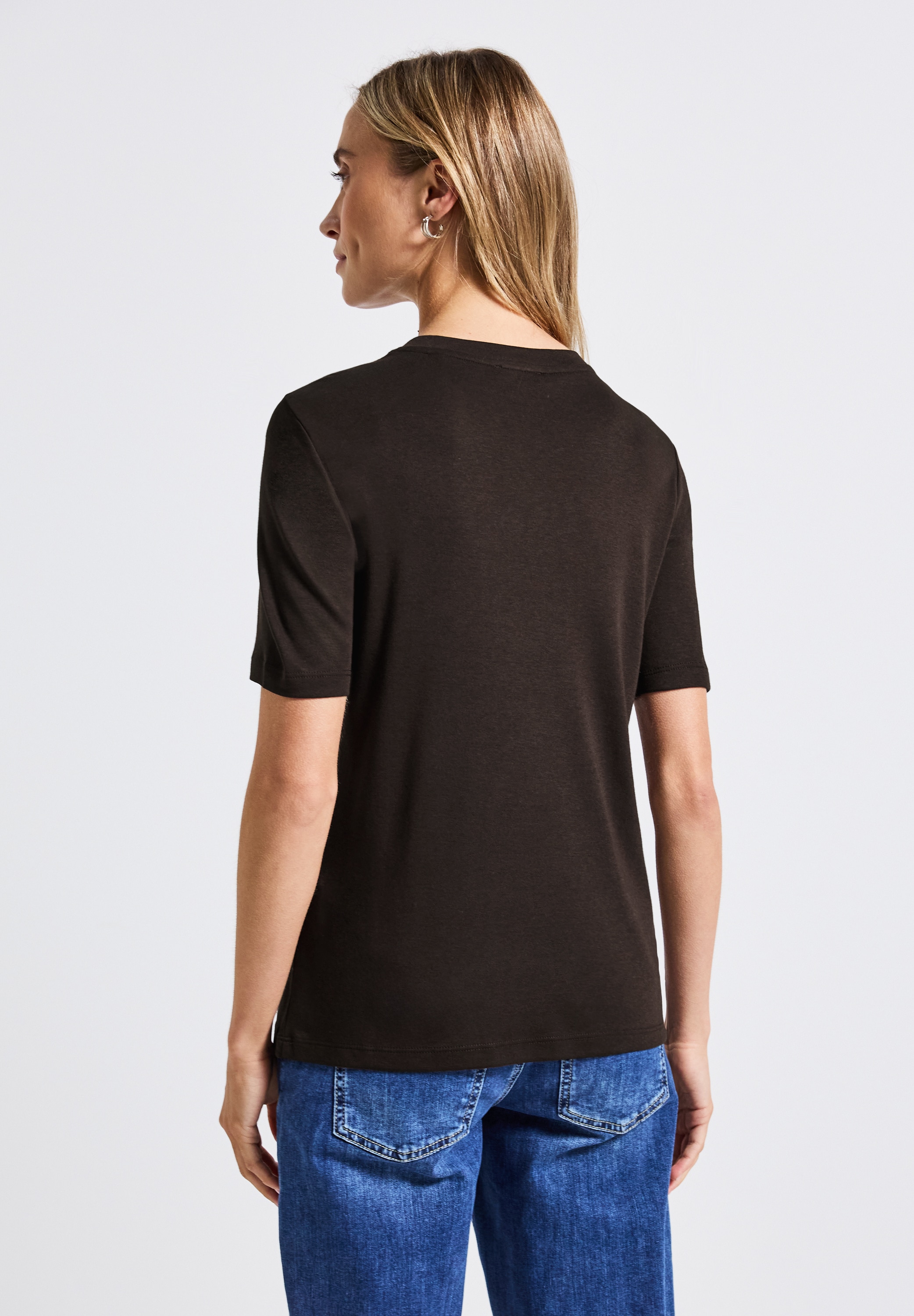 STREET ONE T-Shirt, im soften Baumwoll-Mix