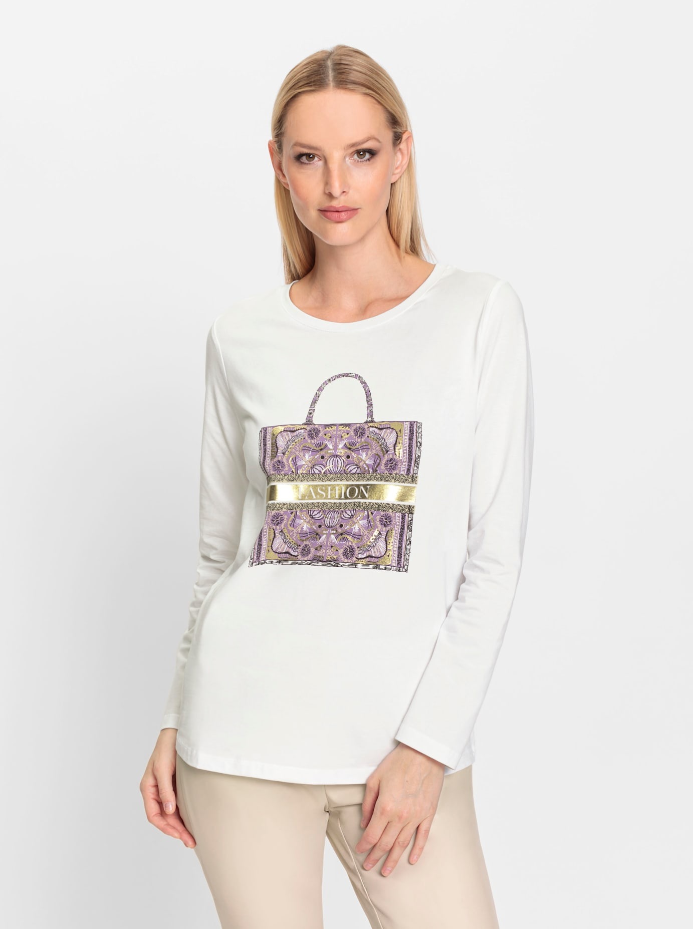 heine Langarmshirt "Shirt" 1 Stk. günstig online kaufen