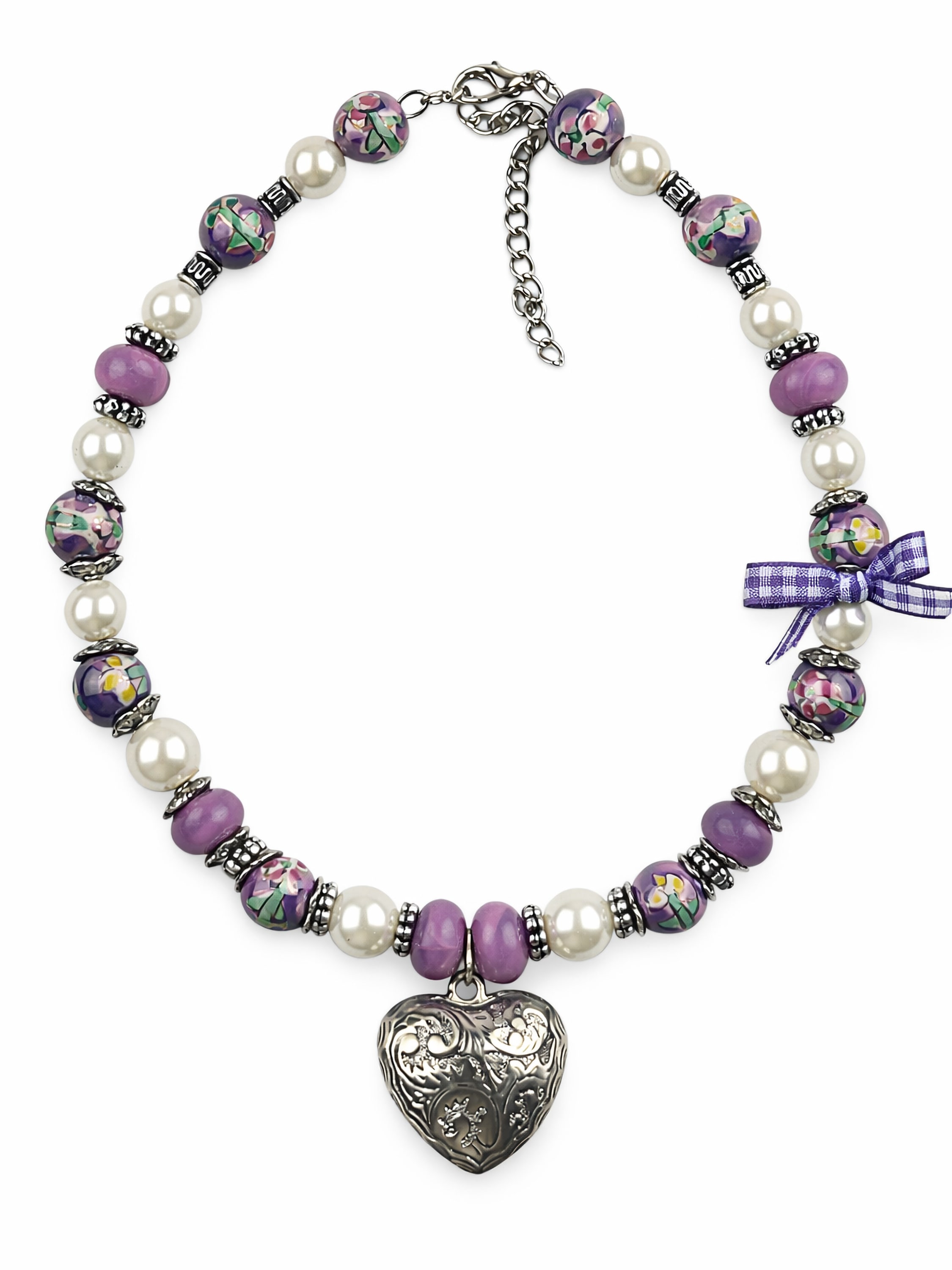 Allgäu Rebell Kette mit Anhänger "Toni" mit echten Keramikperlen günstig online kaufen