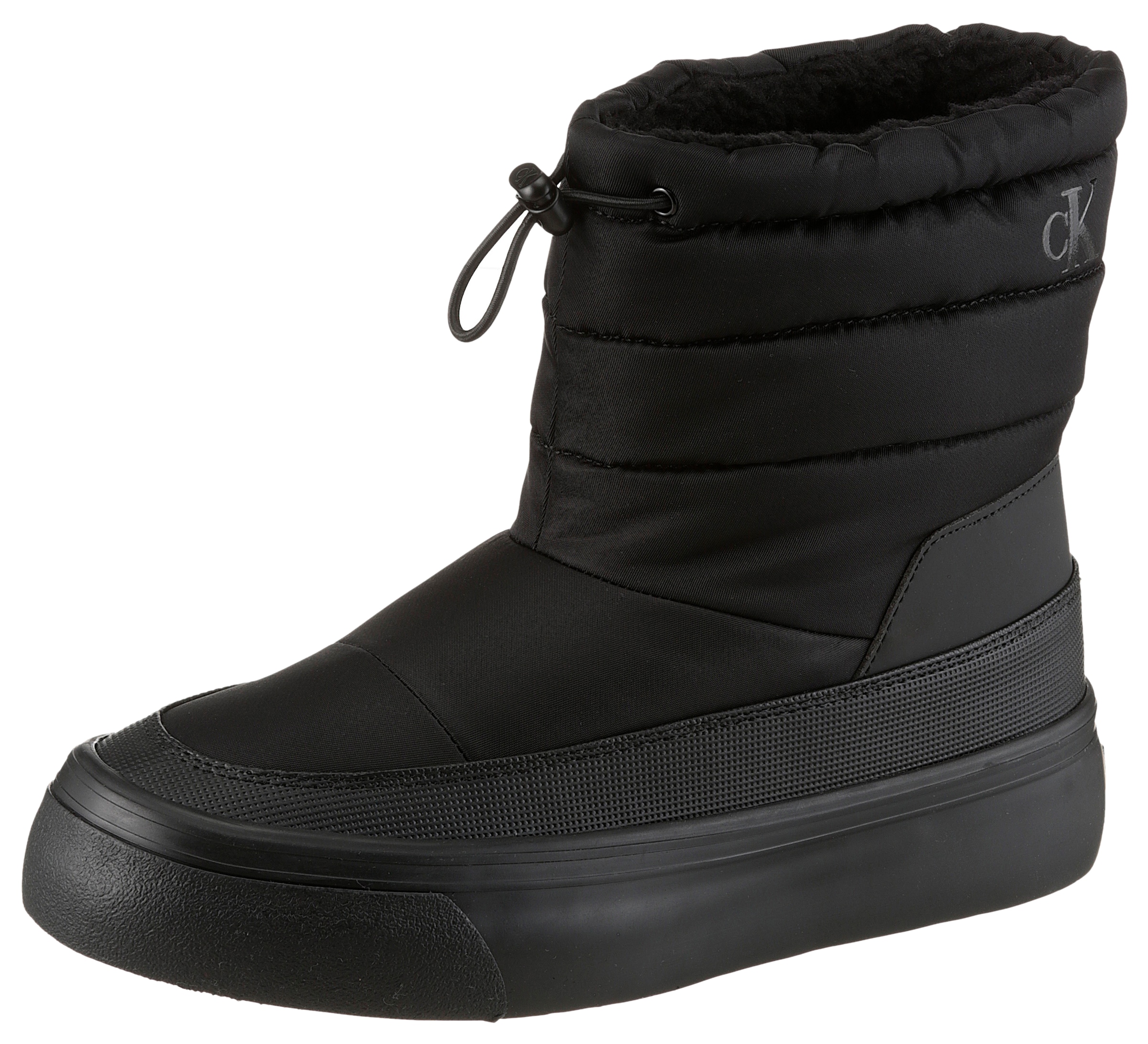 Calvin Klein Jeans Snowboots "VULC FLATF SNOWBOOT NYLON MIX MG", Winterboot günstig online kaufen