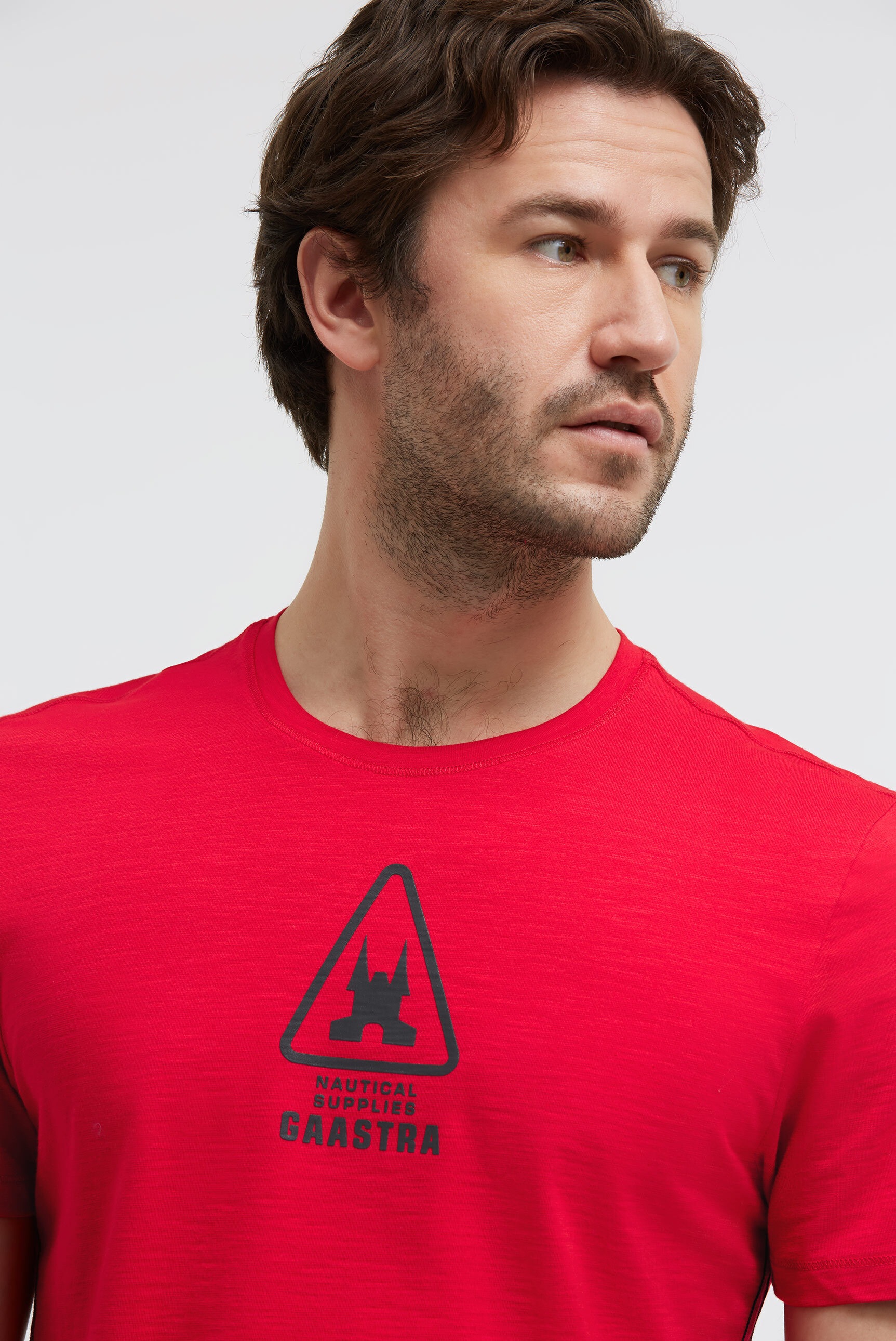 Gaastra Rundhalsshirt mit Kontrastnähten