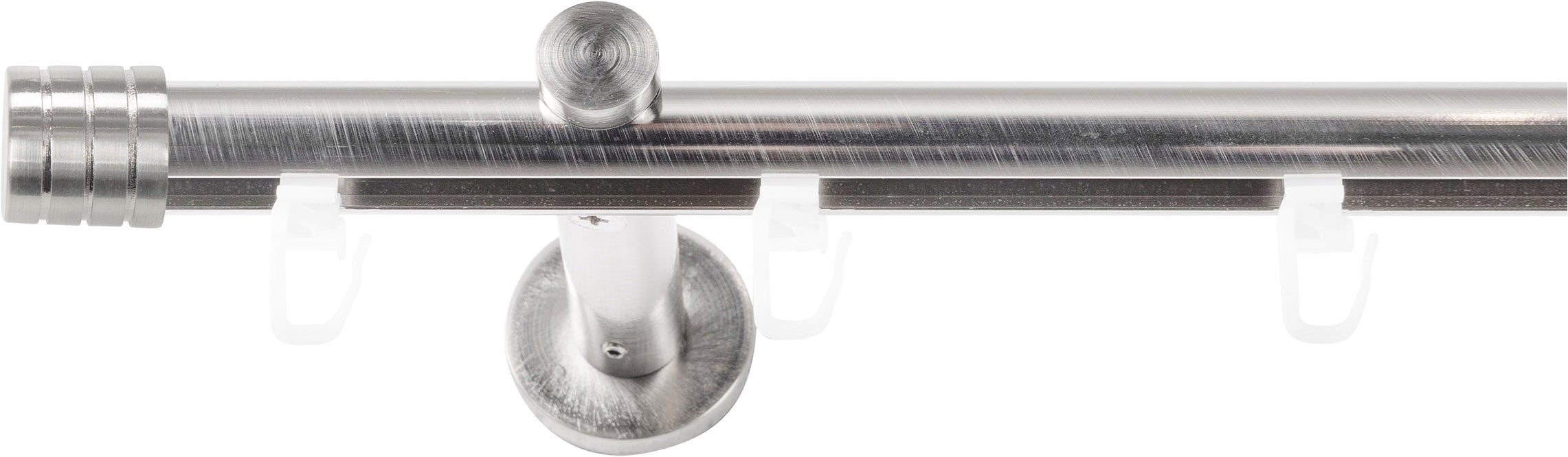 SN DECO GROUP Gardinenstange Ø 19 mm 1 läufig-läufig Fixmaß;kürzbar