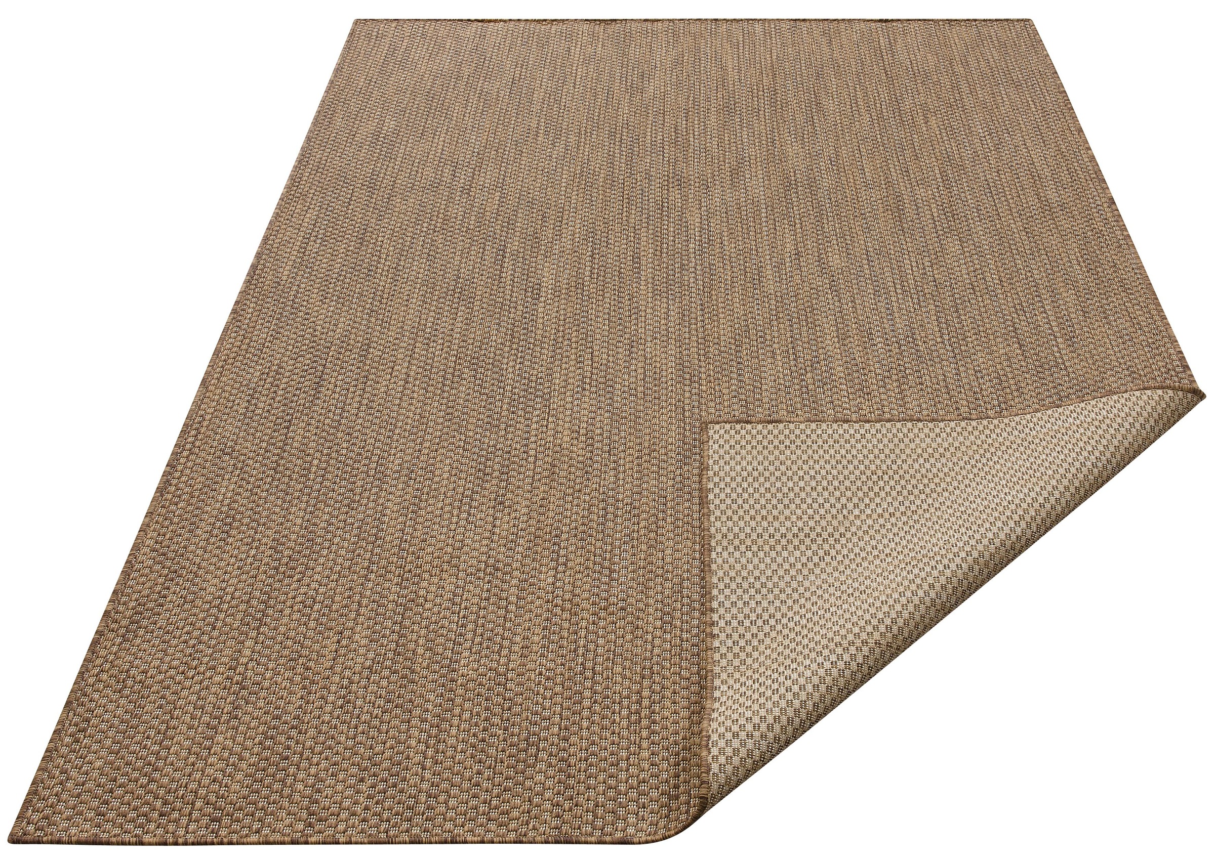 my home Teppich "Rhodos, In-und Outdoor geeignet" rechteckig 3 mm Höhe Sisa günstig online kaufen