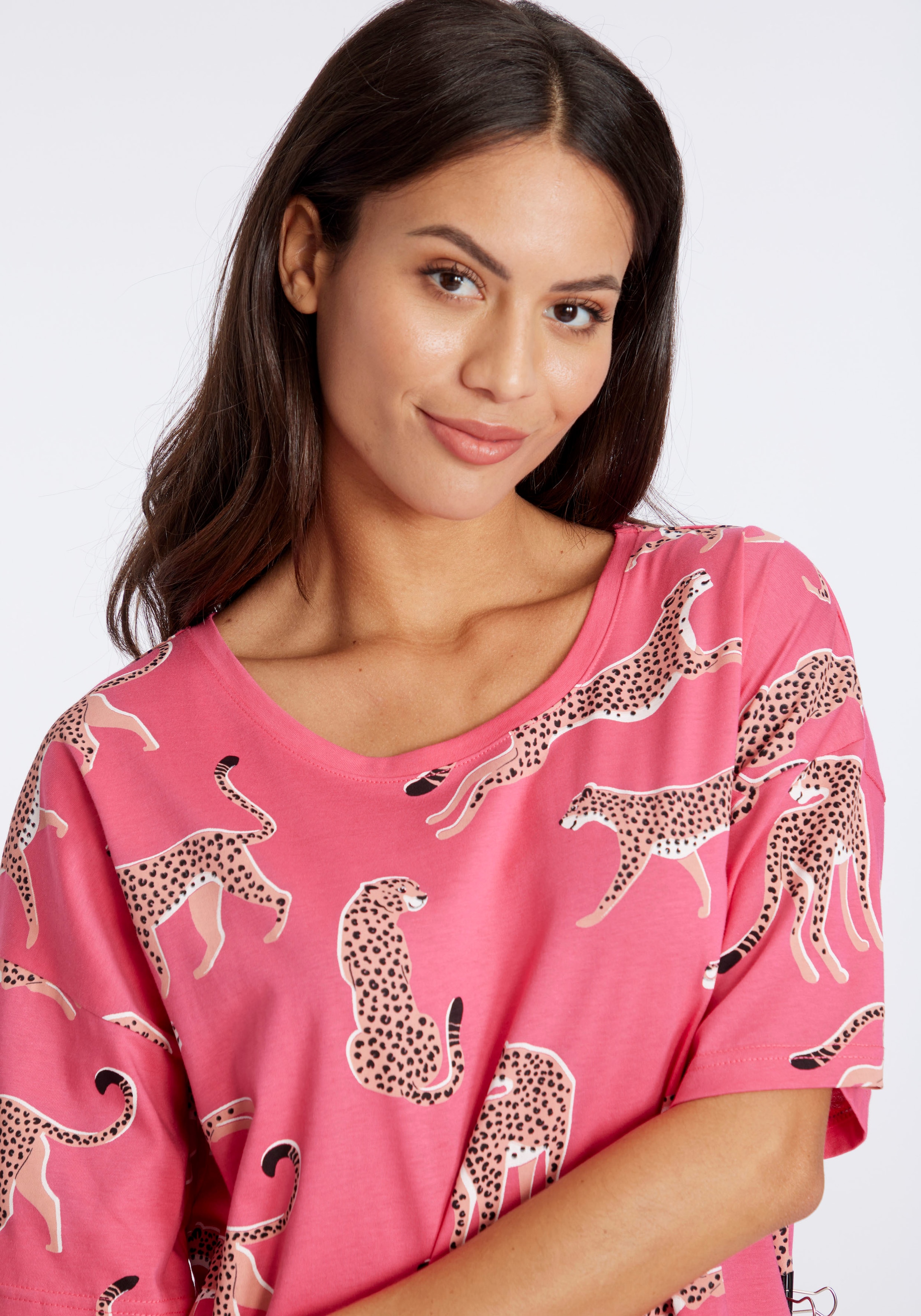 Vivance Dreams Sleepshirt, mt Animal Alloverprint