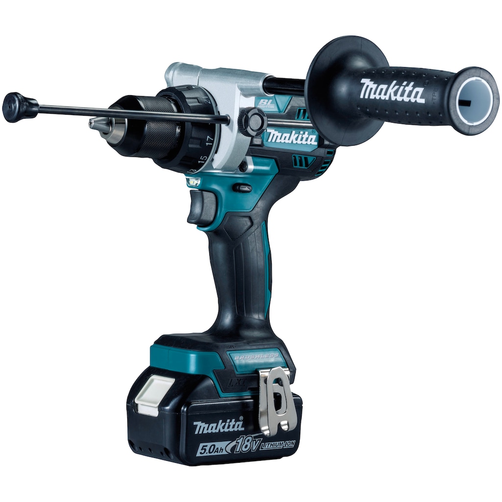 Makita Akku-Schlagbohrschrauber »DHP486RTJ«, (Set)