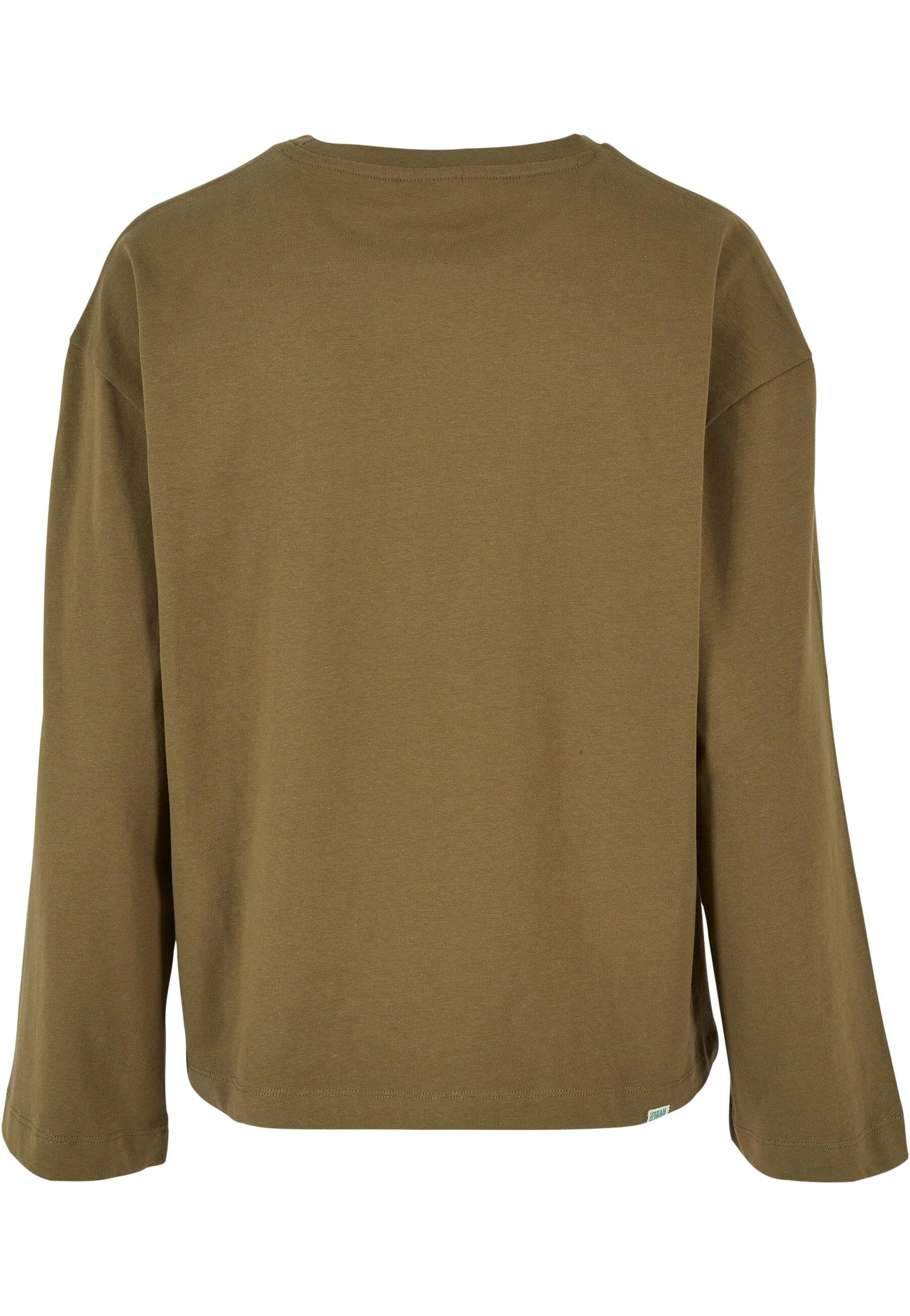 URBAN CLASSICS Longsleeve »Urban Classics Damen Ladies Organic Oversized Longsleeve« 1 Stk. tlg.