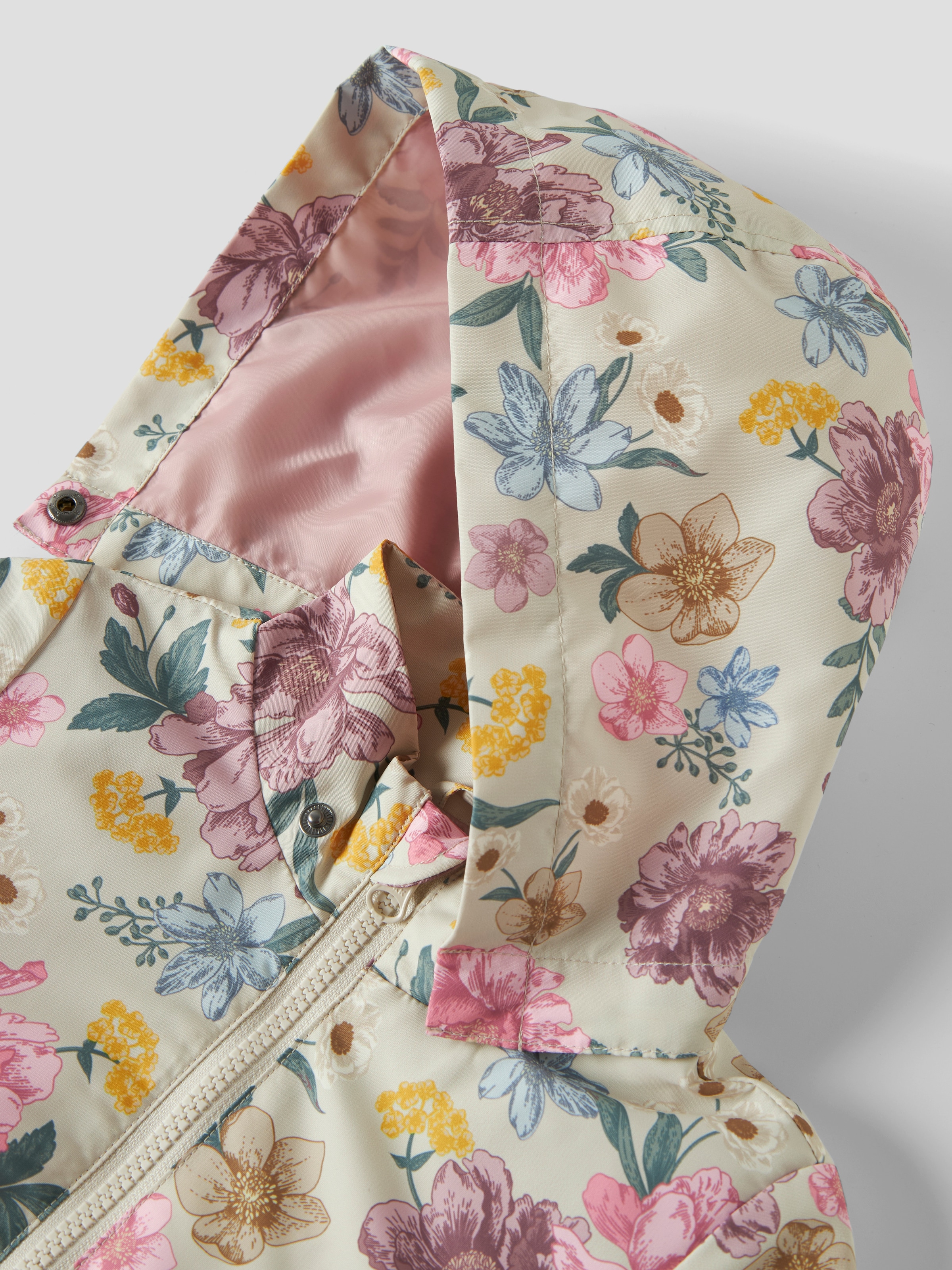 Name It Outdoorjacke »NMFMAXI JACKET LI AOP NOOS« mit Kapuze