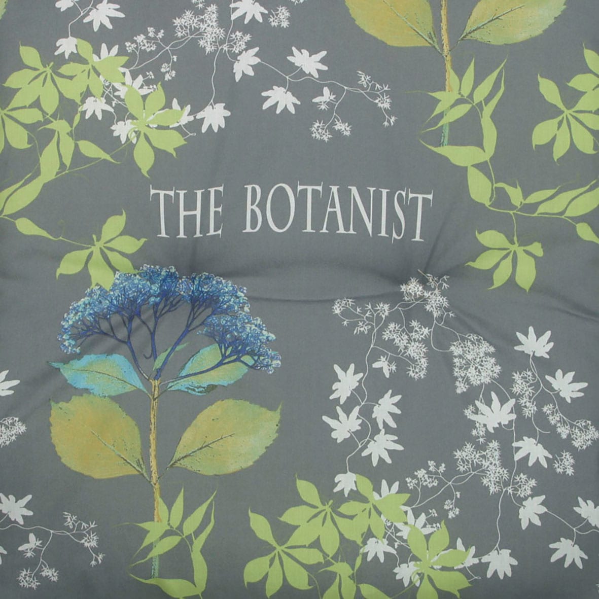 KONIFERA Sesselauflage The Botanist grau - Maße BxLxH ca.: 48 cm x 98 cm x 5 cm