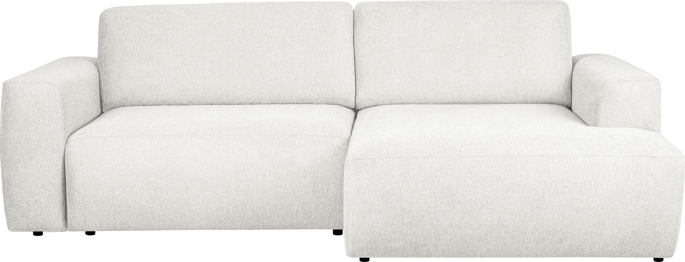 andas Schlafsofa "Noord Schlafecksofa, Breite 250 cm" Cord, Struktur, Webst günstig online kaufen