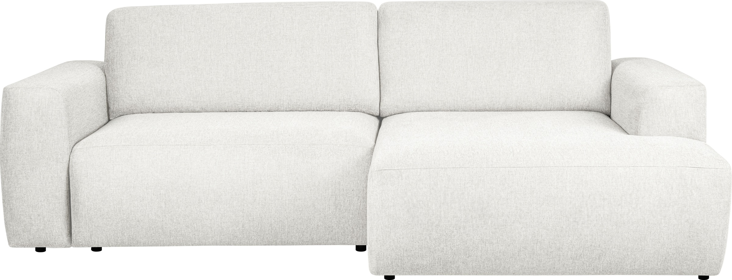 Home affaire Schlafsofa "Noord Schlafecksofa, Breite 250 cm" Cord, Struktur günstig online kaufen