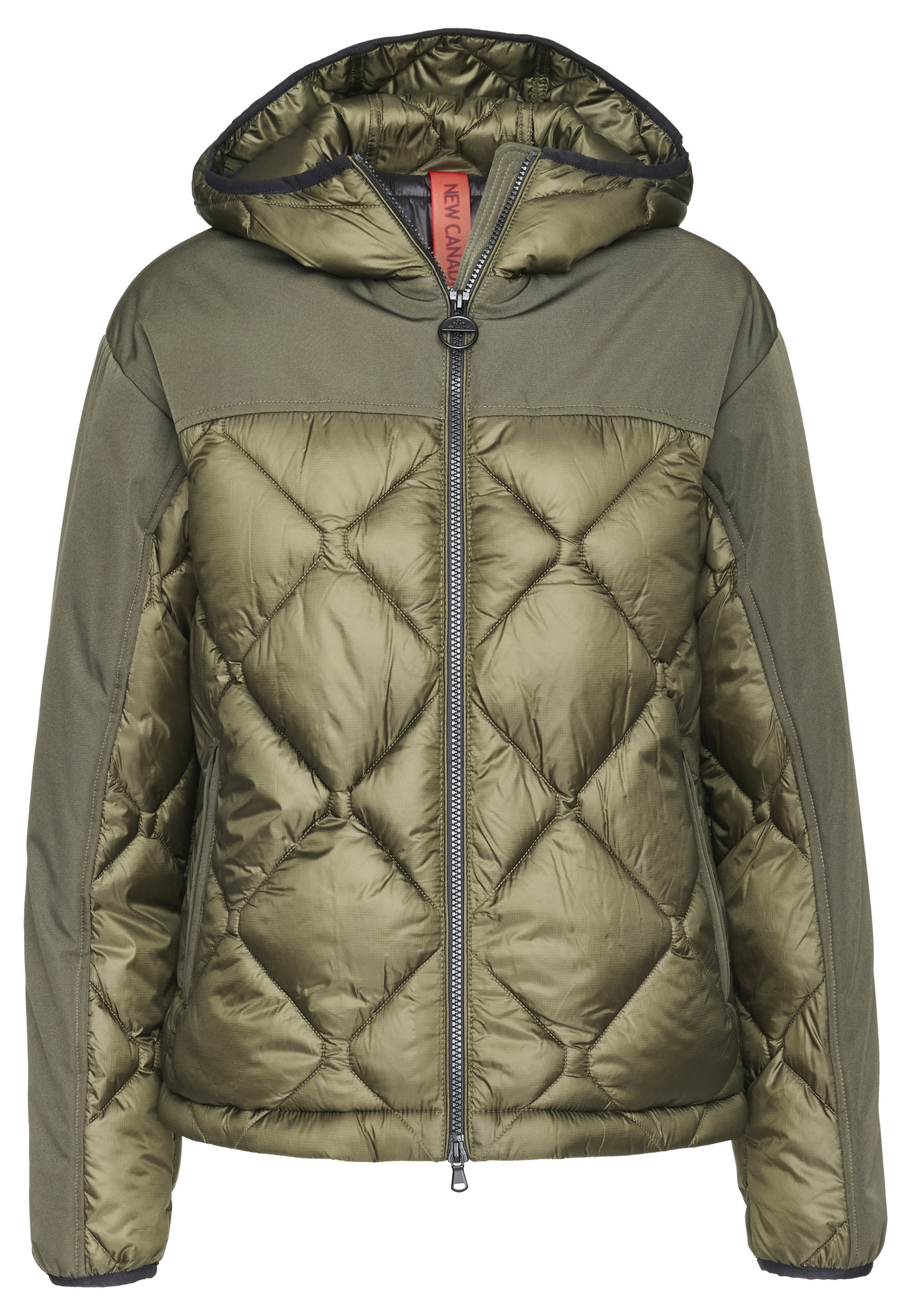 New Canadian Steppjacke »CARINA«, mit Taschenbeutel aus Kuschel-Fleece