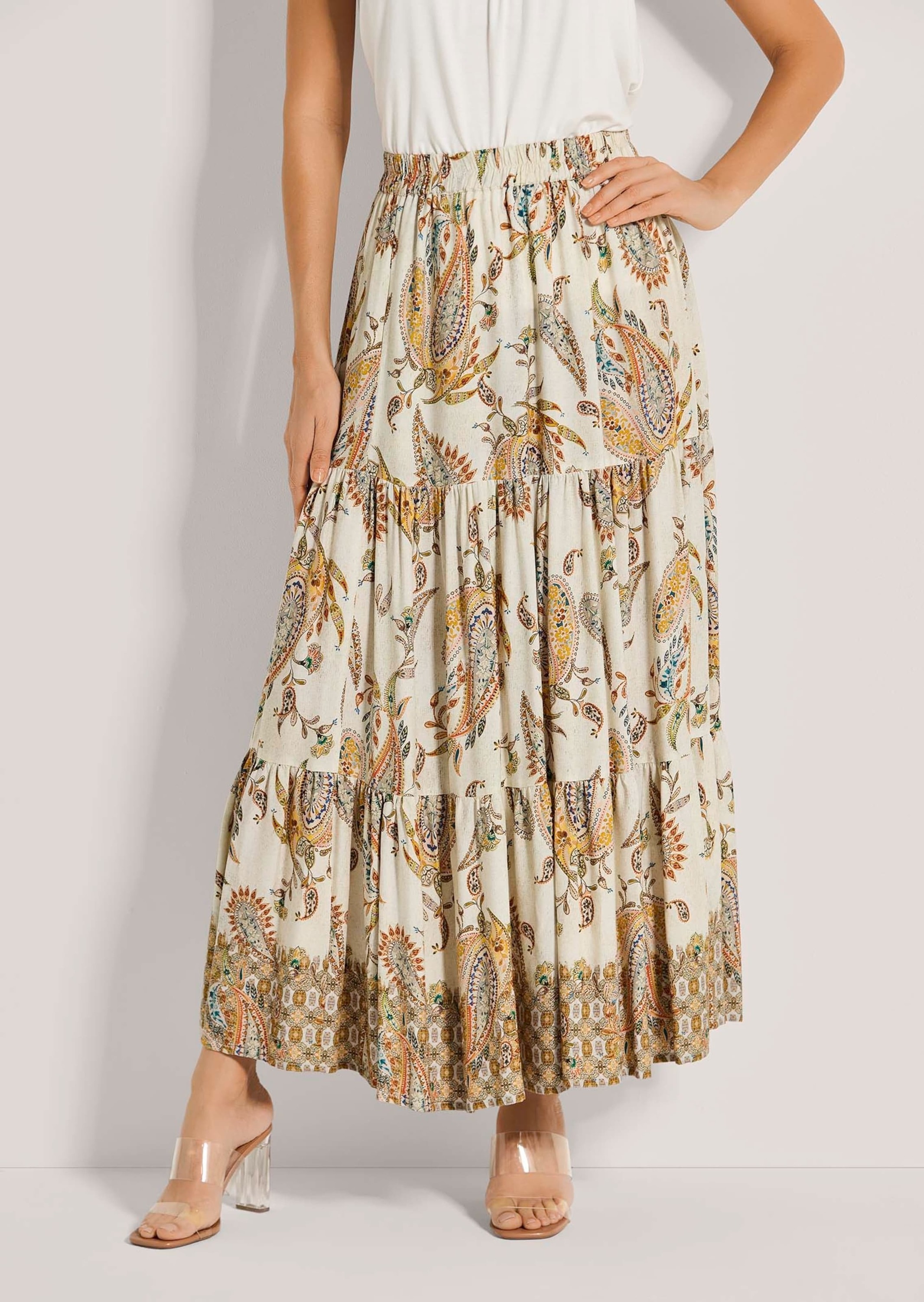 Thumbnail - MADELEINE Midirock "Druckrock Bedruckter Rock zum Schlüpfen"