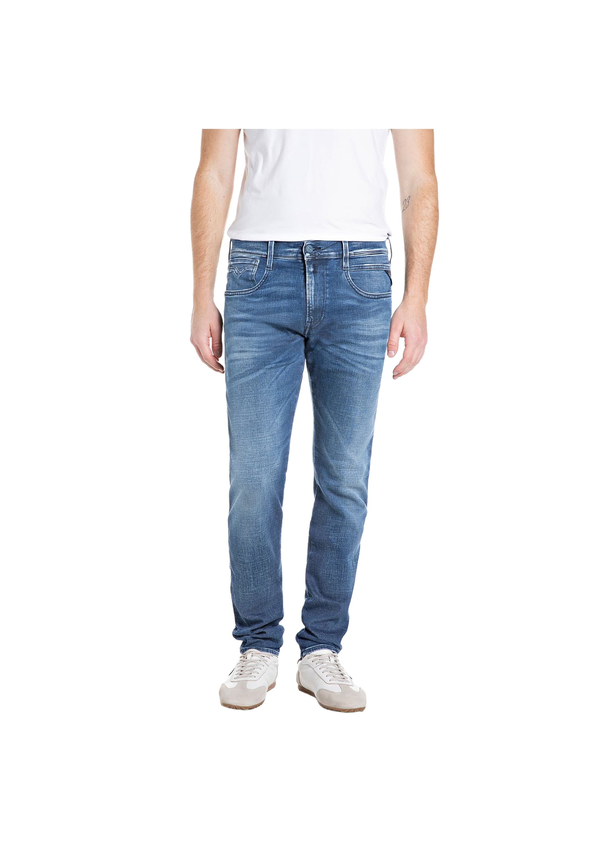 Replay Skinny-fit-Jeans "Jeans Hyperflex ANBASS" günstig online kaufen