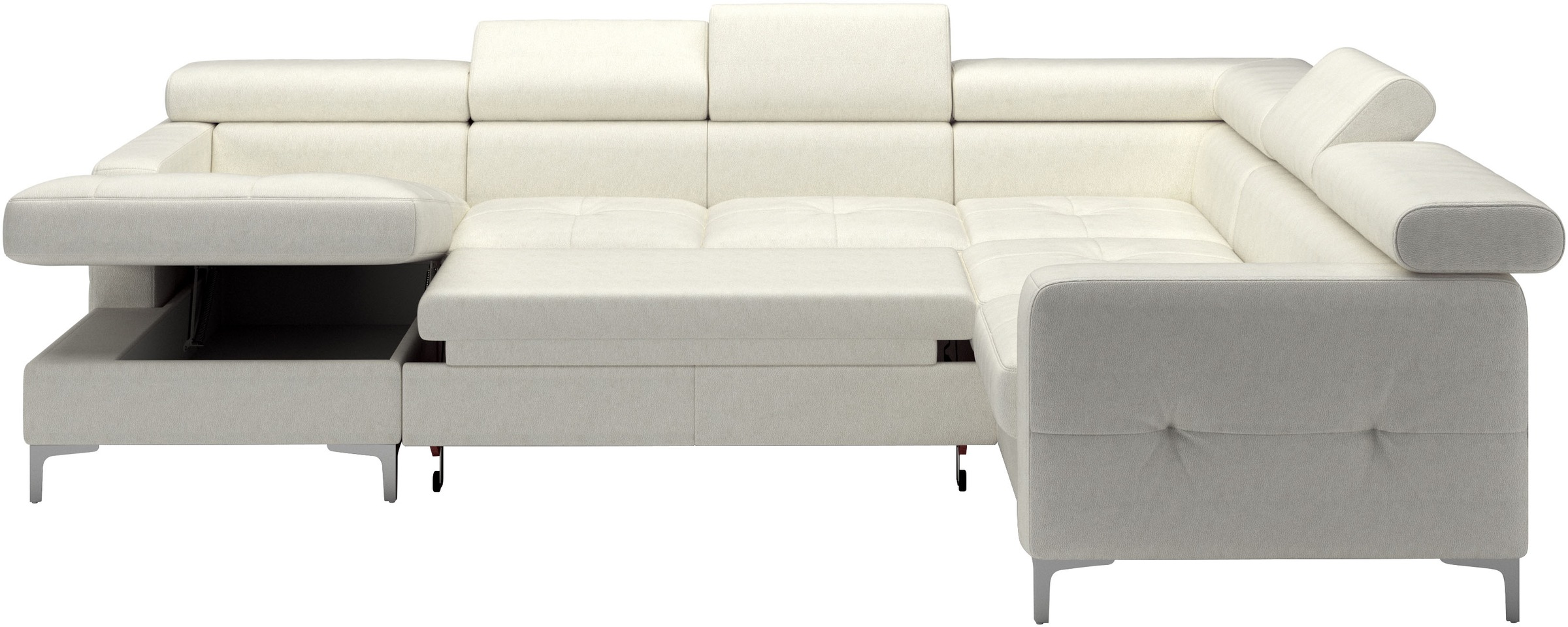 COTTA Wohnlandschaft "Sammy U-Form", mit Kopfteilverstellung, optional mit günstig online kaufen