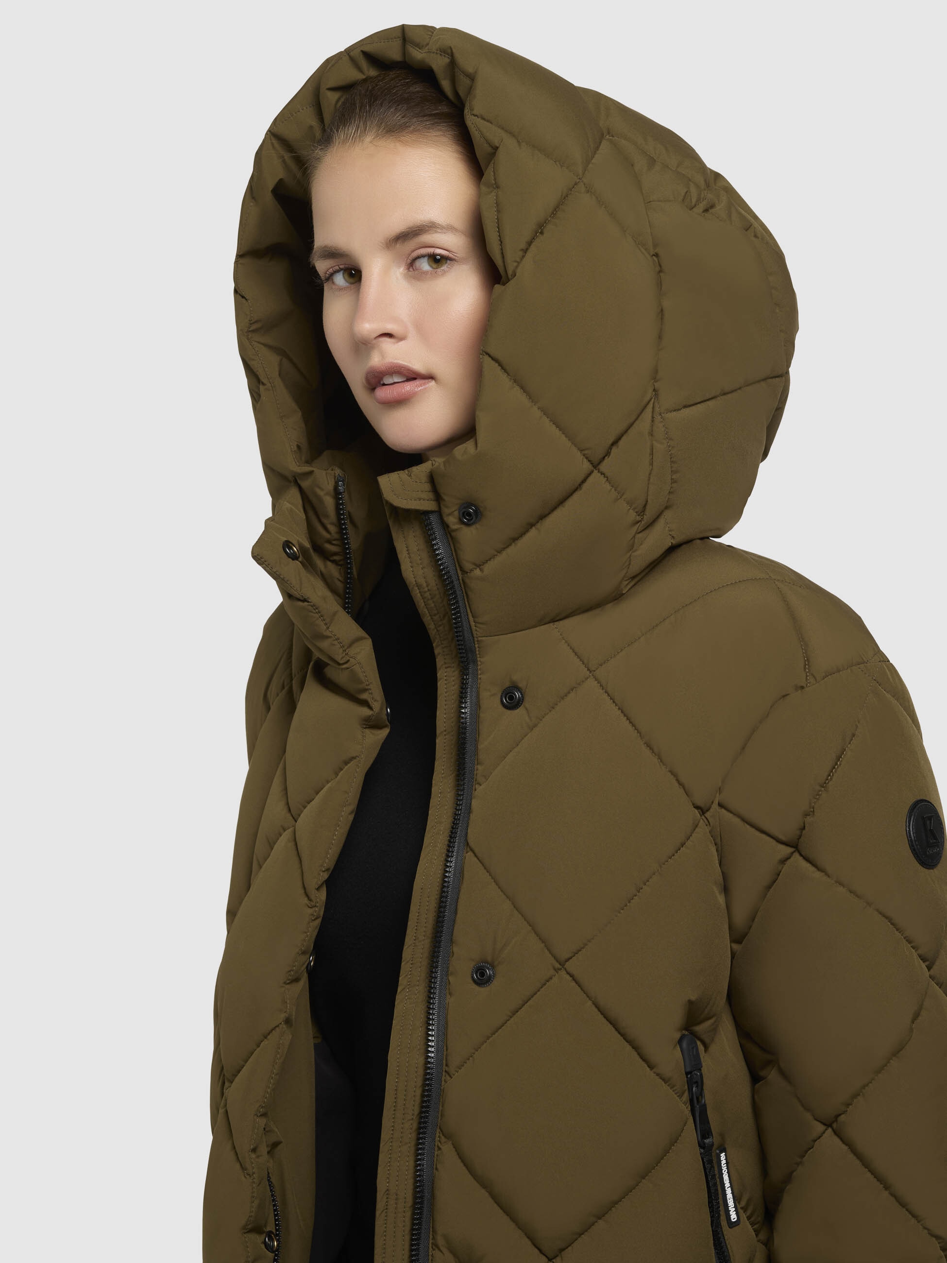 khujo Steppjacke »KIMBA«, mit Kapuze
