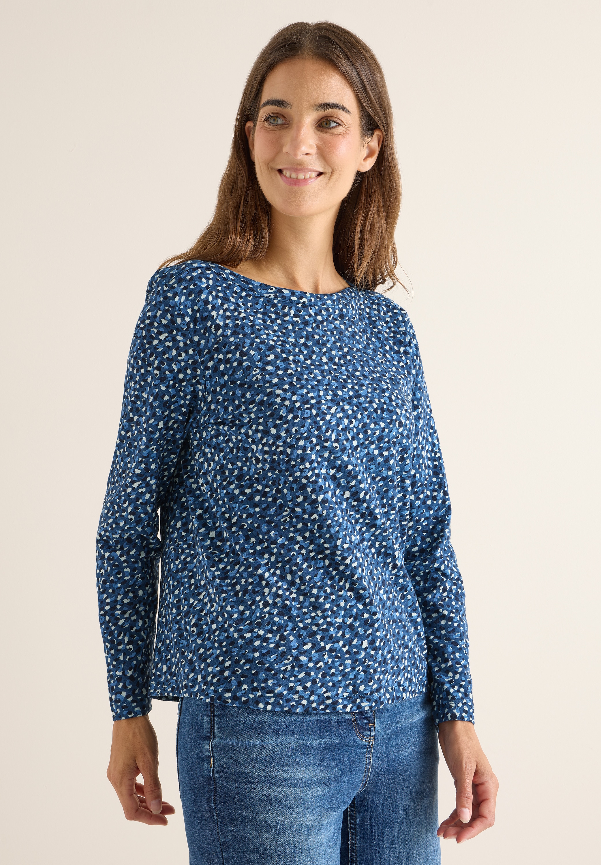 Cecil Langarmshirt, aus reiner Baumwolle günstig online kaufen