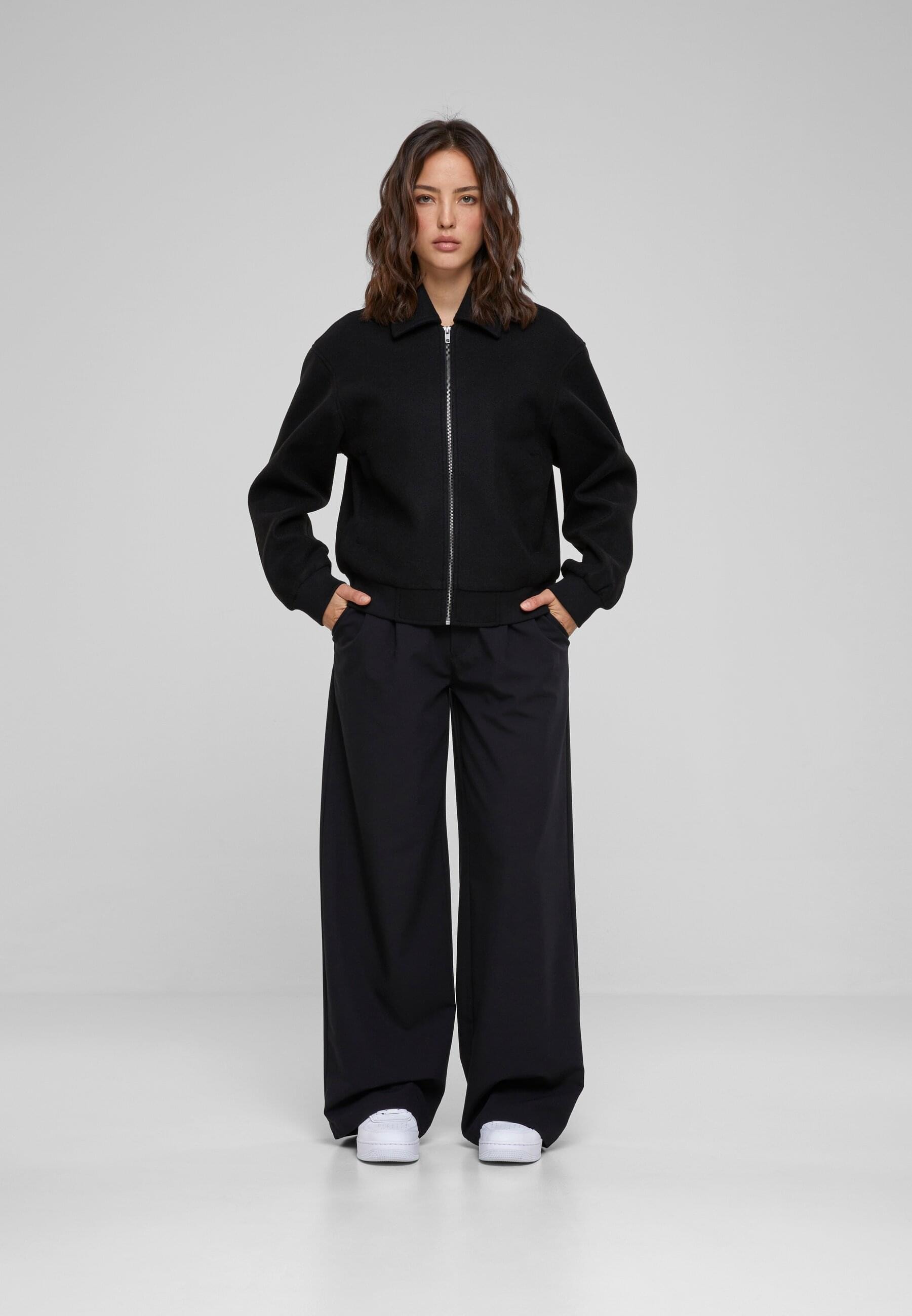 URBAN CLASSICS Allwetterjacke »Urban Classics Damen Ladies Boxy Jacket«, (1 St.), ohne Kapuze