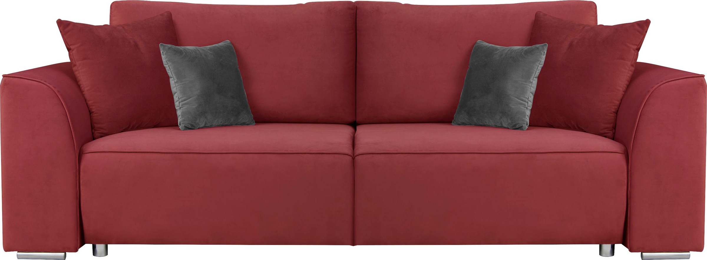 OTTO home 3-Sitzer "BEATRICE, B: 250 cm - wahlweise mit Bettfunktion" u. Be günstig online kaufen