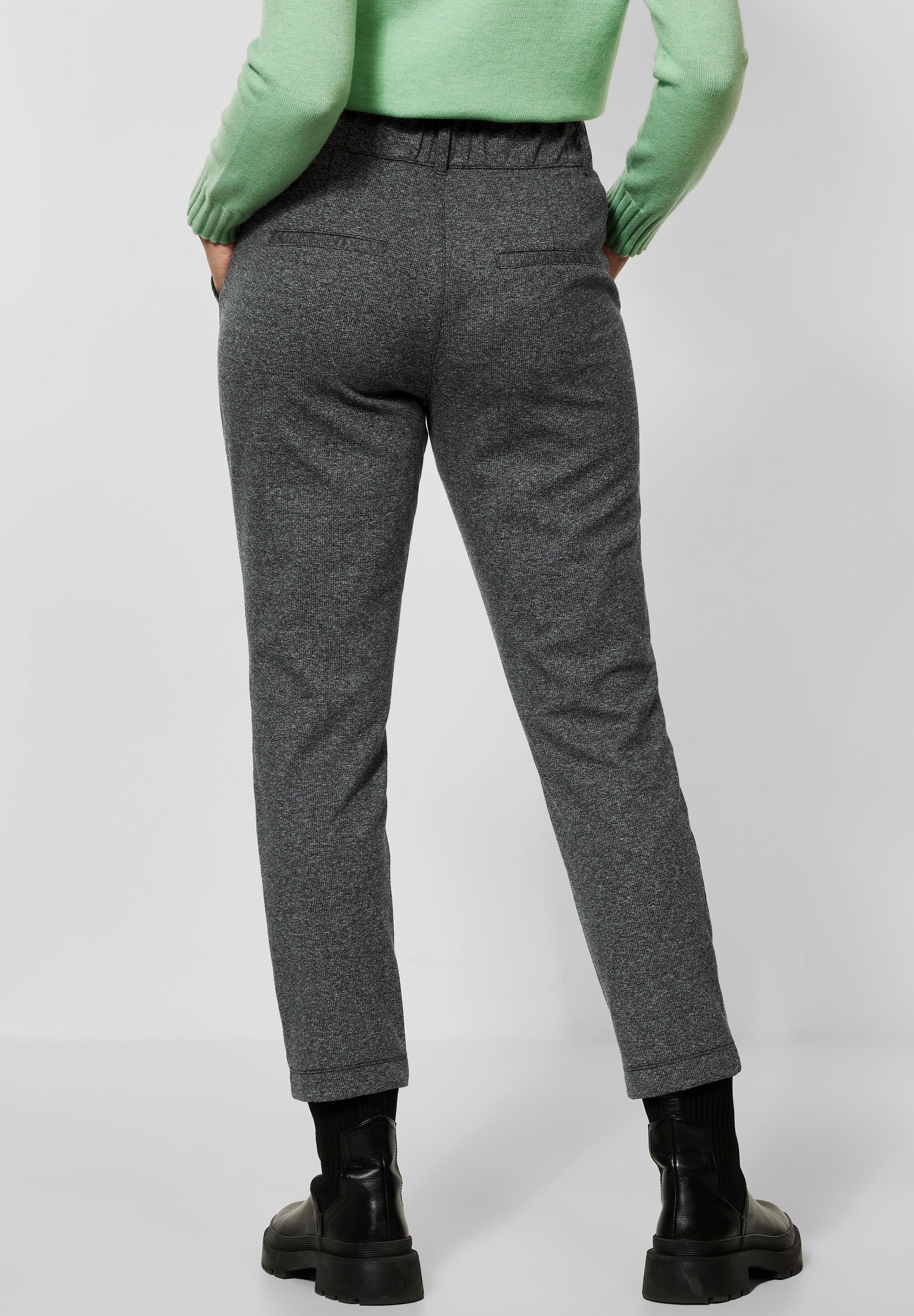 STREET ONE Paperbag-Hose, High Waist