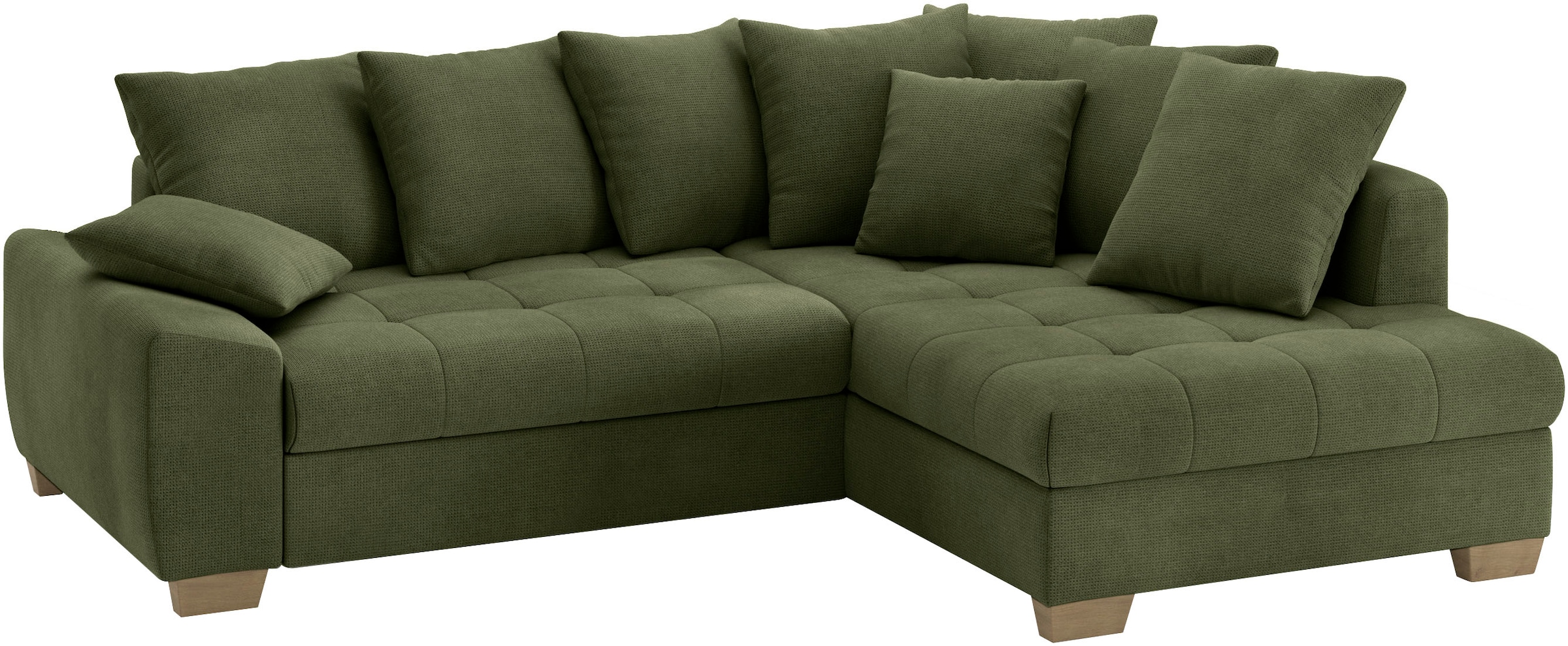 Mr. Couch Ecksofa "Nikita II, L-Form", Wahlweise mit Bettfunktion, Bettkast günstig online kaufen