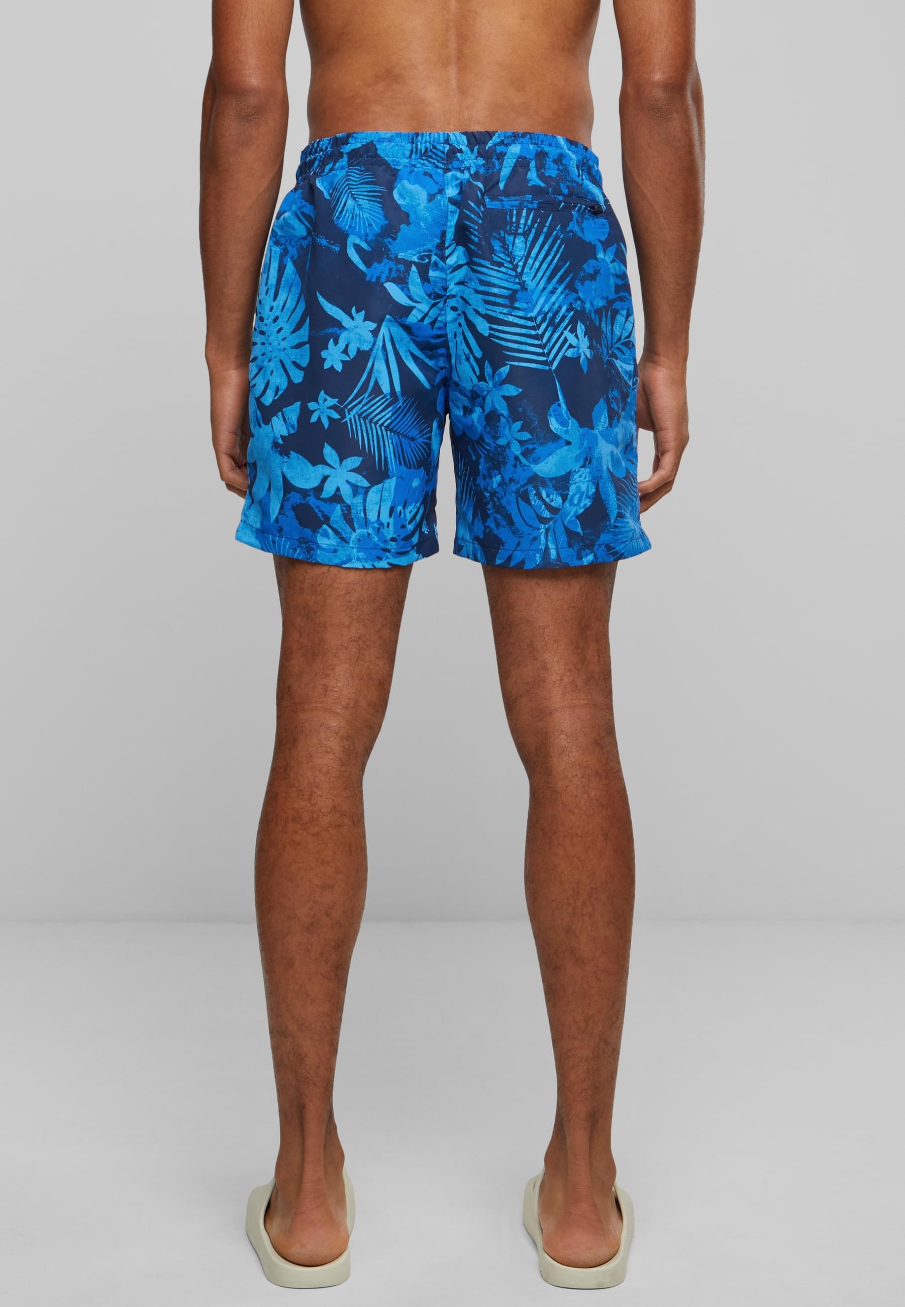 URBAN CLASSICS Badeshorts »Urban Classics Herren Pattern Swim Shorts«