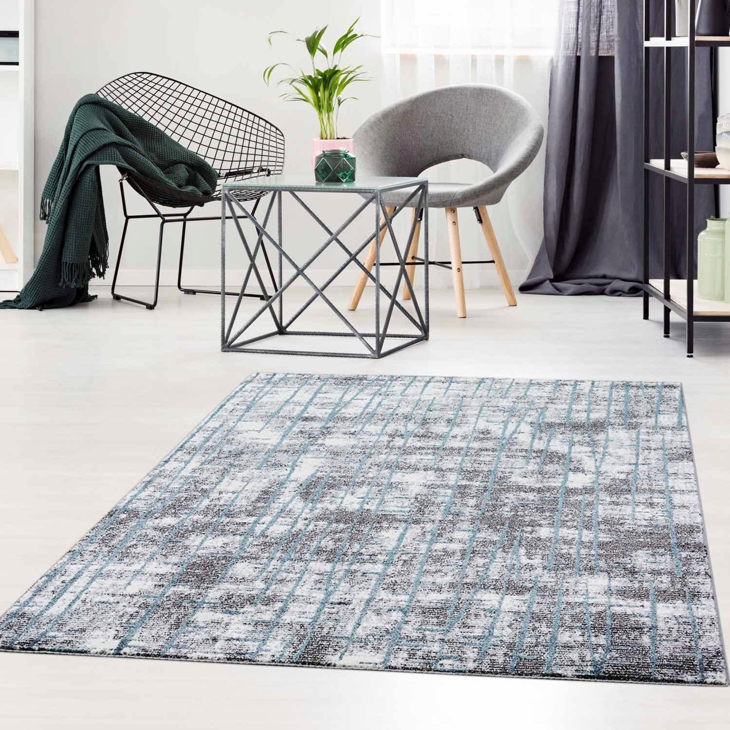 Carpet City Teppich »Moda 1139«, rechteckig, Kurzflor, Wohnzimmer