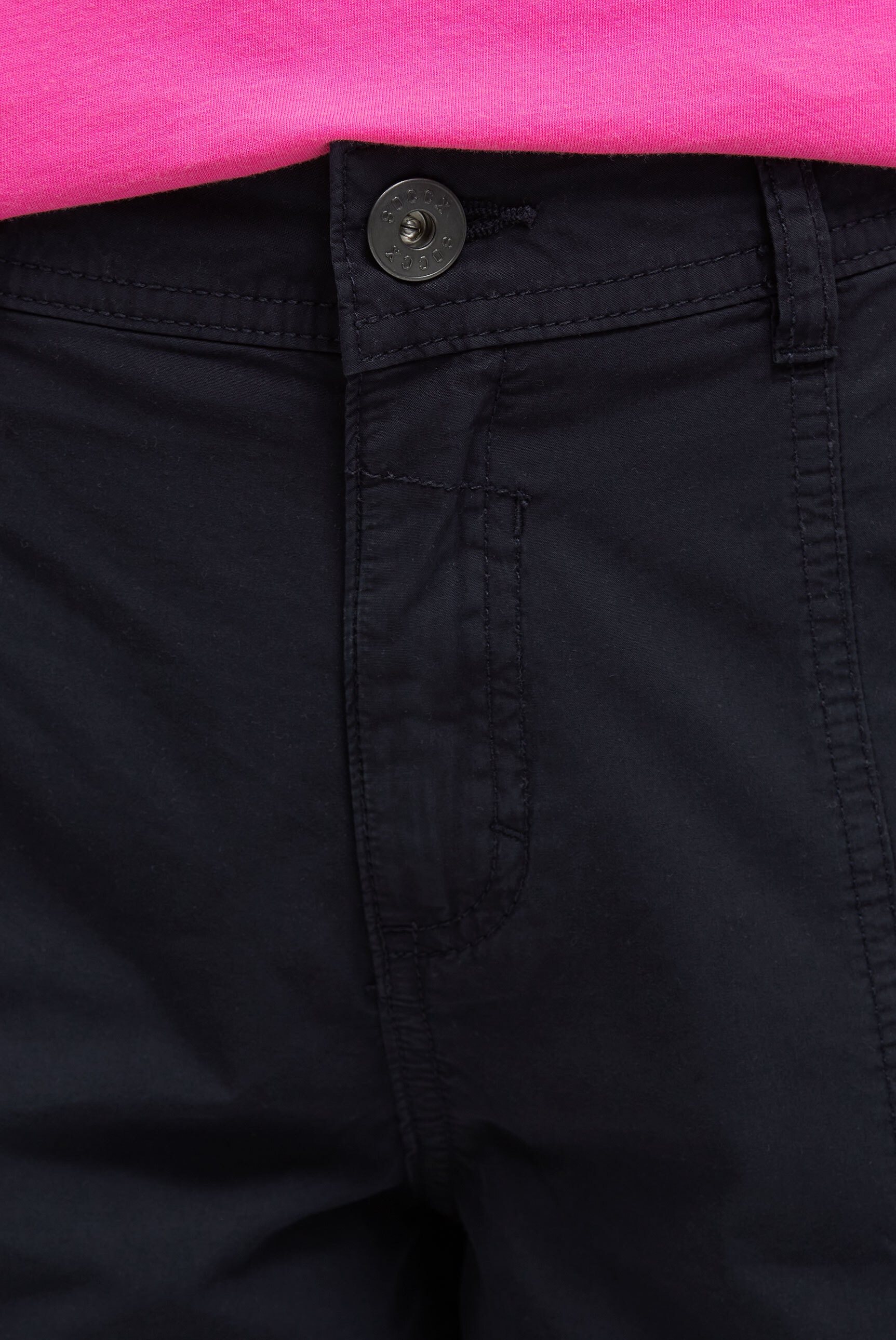 SOCCX Shorts  mit Turn-Up-Saum