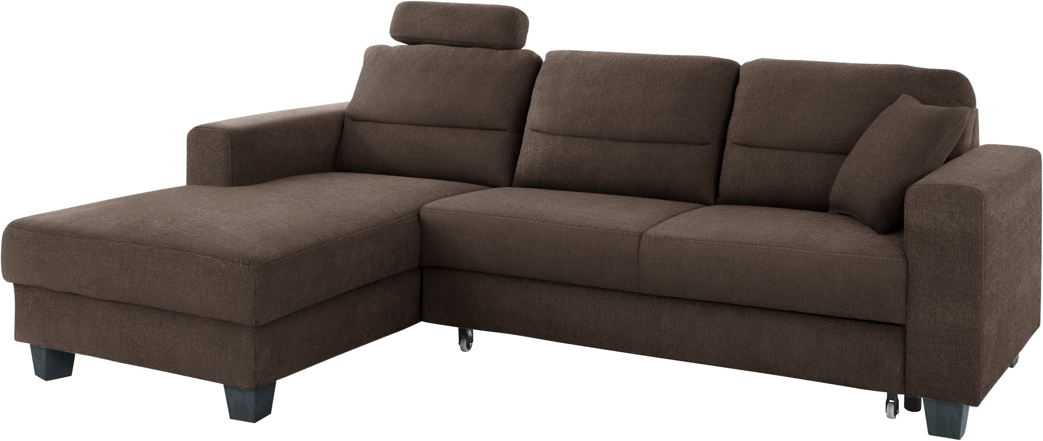 Thumbnail - TRENDMANUFAKTUR Ecksofa "Chamber, zeitlos und modern, hoher Sitzkomfort, L-Form", wahlweise mit Schlaffunktion