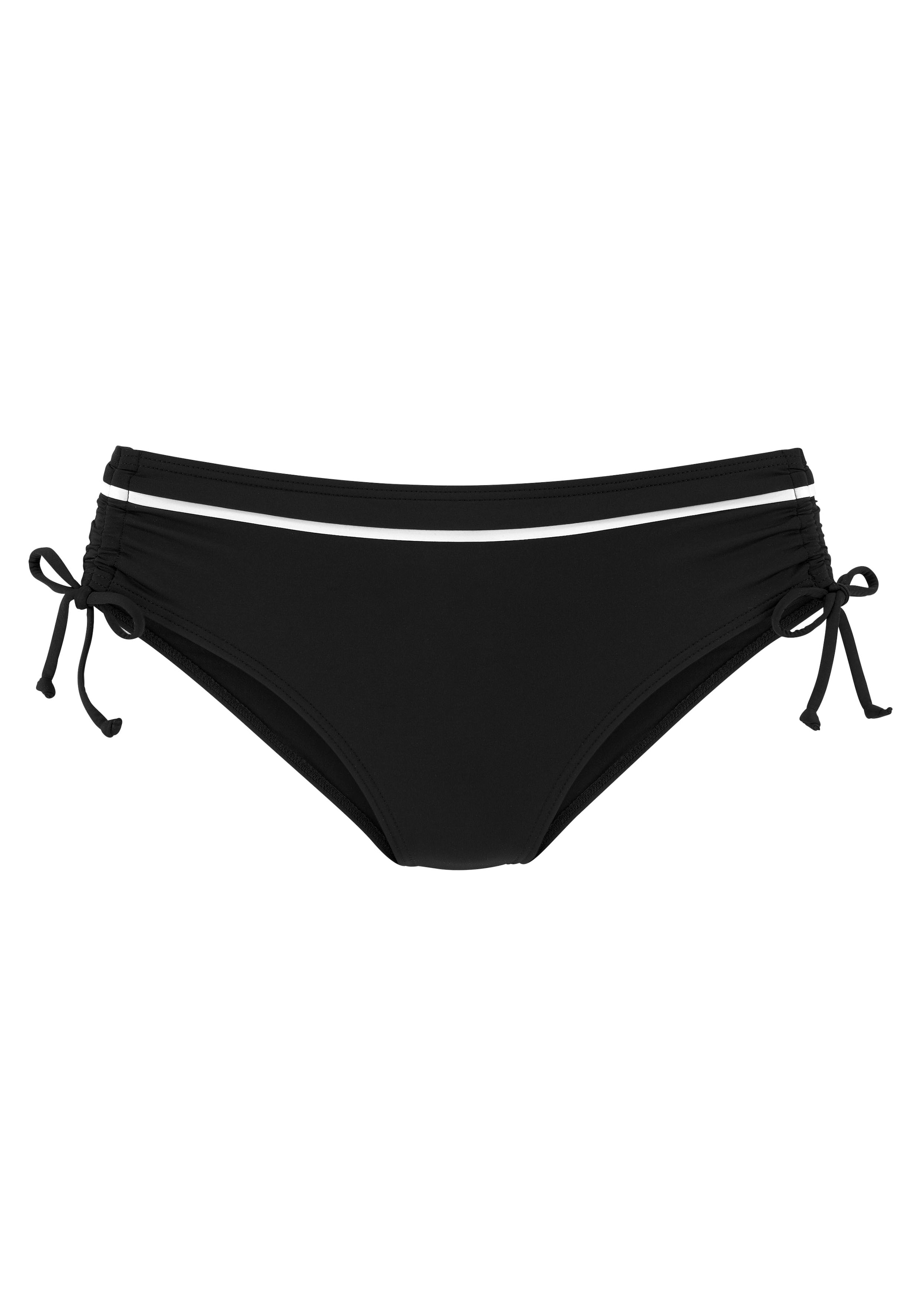 Vivance Bikini-Hose »Lorena« mit kontrastfarbenem Piping und höherer Form