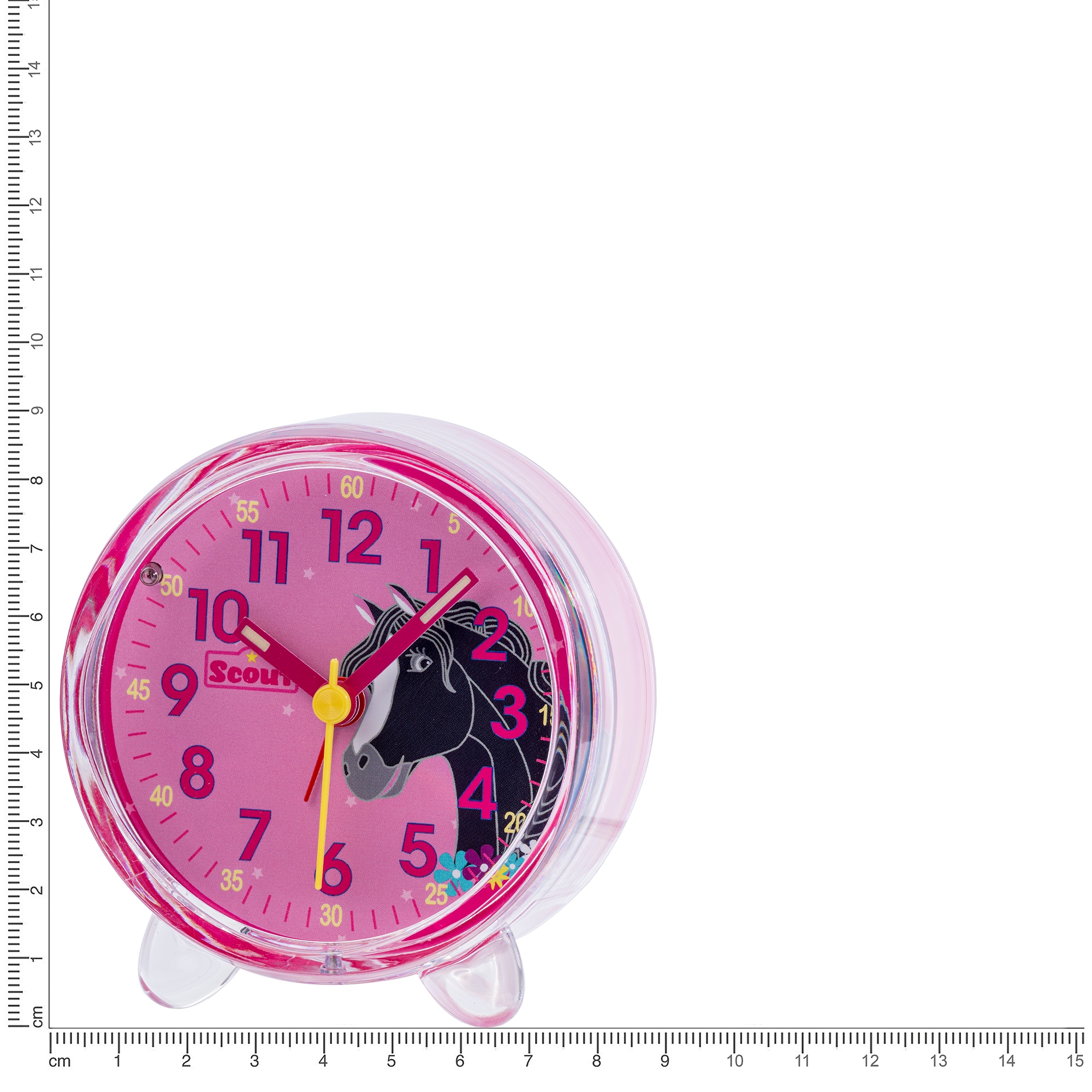 Scout Quarzwecker »Pferdewecker, Favorit, 280001050« Kinderwecker, Geschenkidee, Kinderzimmer, Mädchen, Schulanfang, Pferd