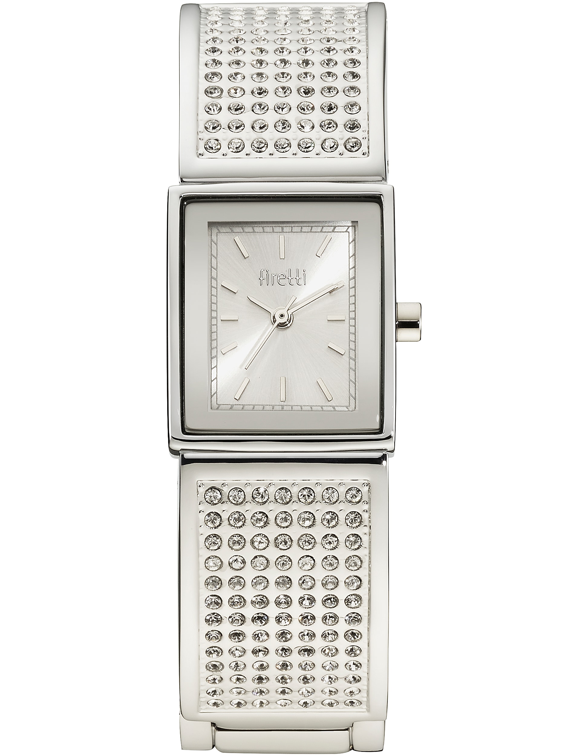 Firetti Quarzuhr »Crystal Elegance« Armbanduhr, Damenuhr, analog, Swarovski-Kristalle