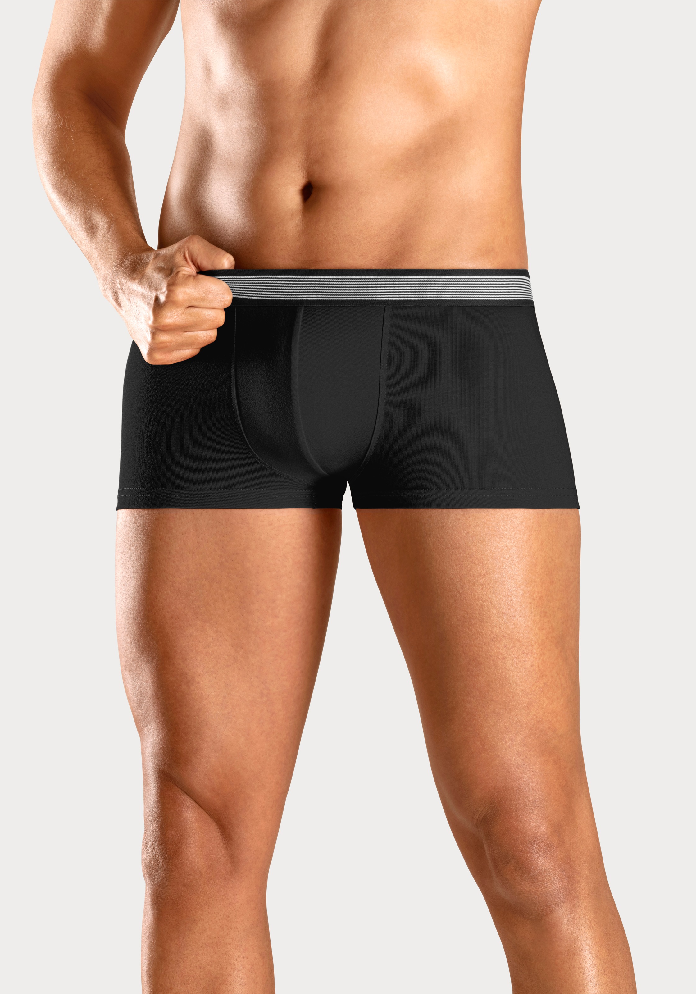 H.I.S Hipster, 4 Stk. knapp sitzende Boxershorts aus Baumwollmischung günstig online kaufen