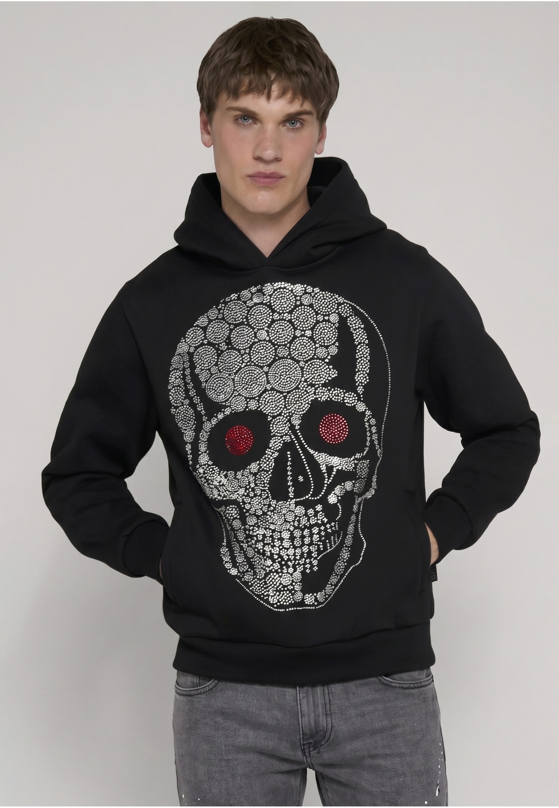 2Y Premium Rundhalspullover »2Y Premium Oblivion Slim Fit Hoodie« 1