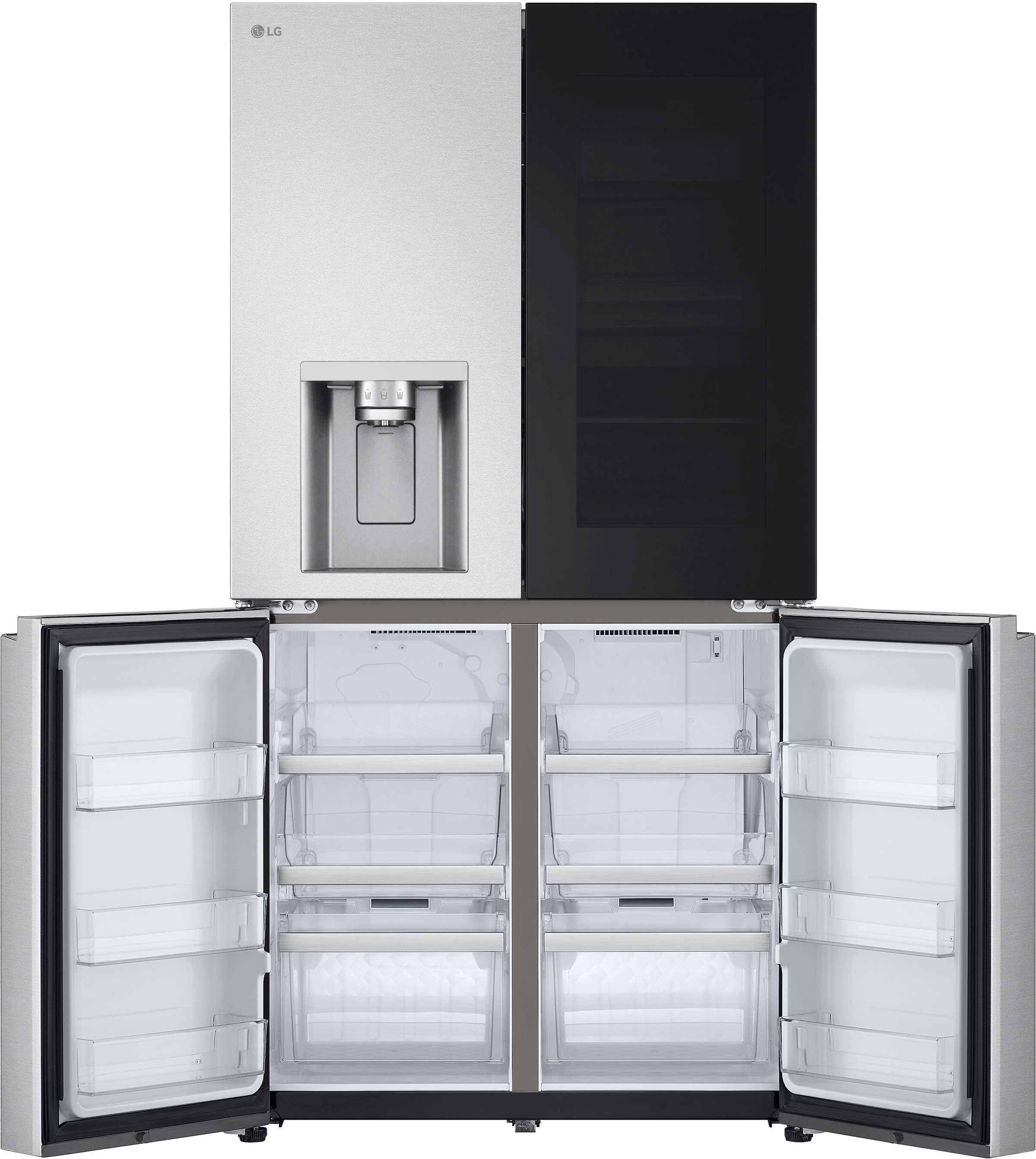 LG Multi Door »GMG960MBJE«, InstaView® Multi-Door