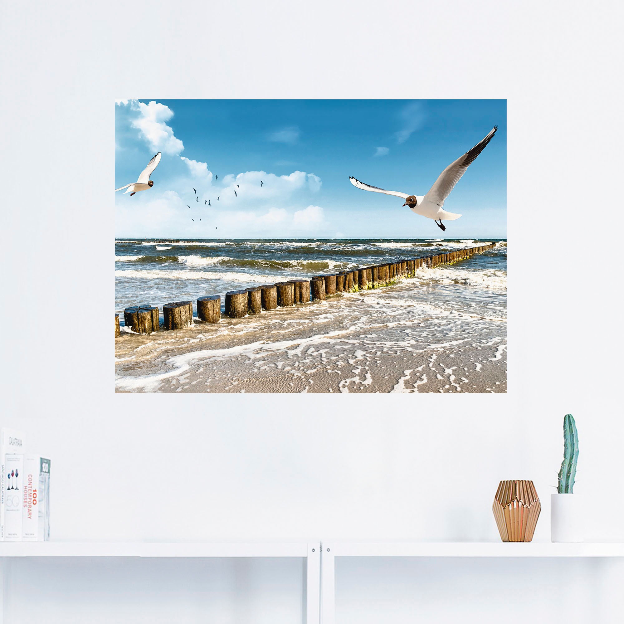 Artland Wandbild "Ostsee", Gewässer, (1 St.), als Leinwandbild, Poster, Wan günstig online kaufen